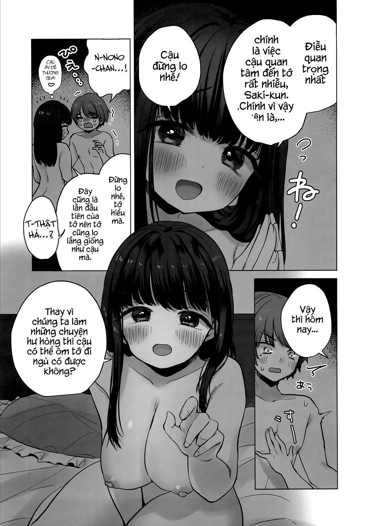 HentaiVN.net - Ảnh 4 - Tôi bị chuyển giới!? - Chap 1: Tôi bị chuyển giới!? Và được bạn gái yêu thương rất nhiều!