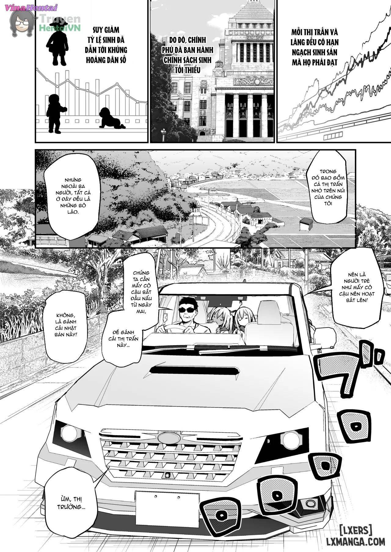 HentaiVN.net - Ảnh 4 - Imouto-tachi o Haramasenai to Derarenai Mura - Oneshot