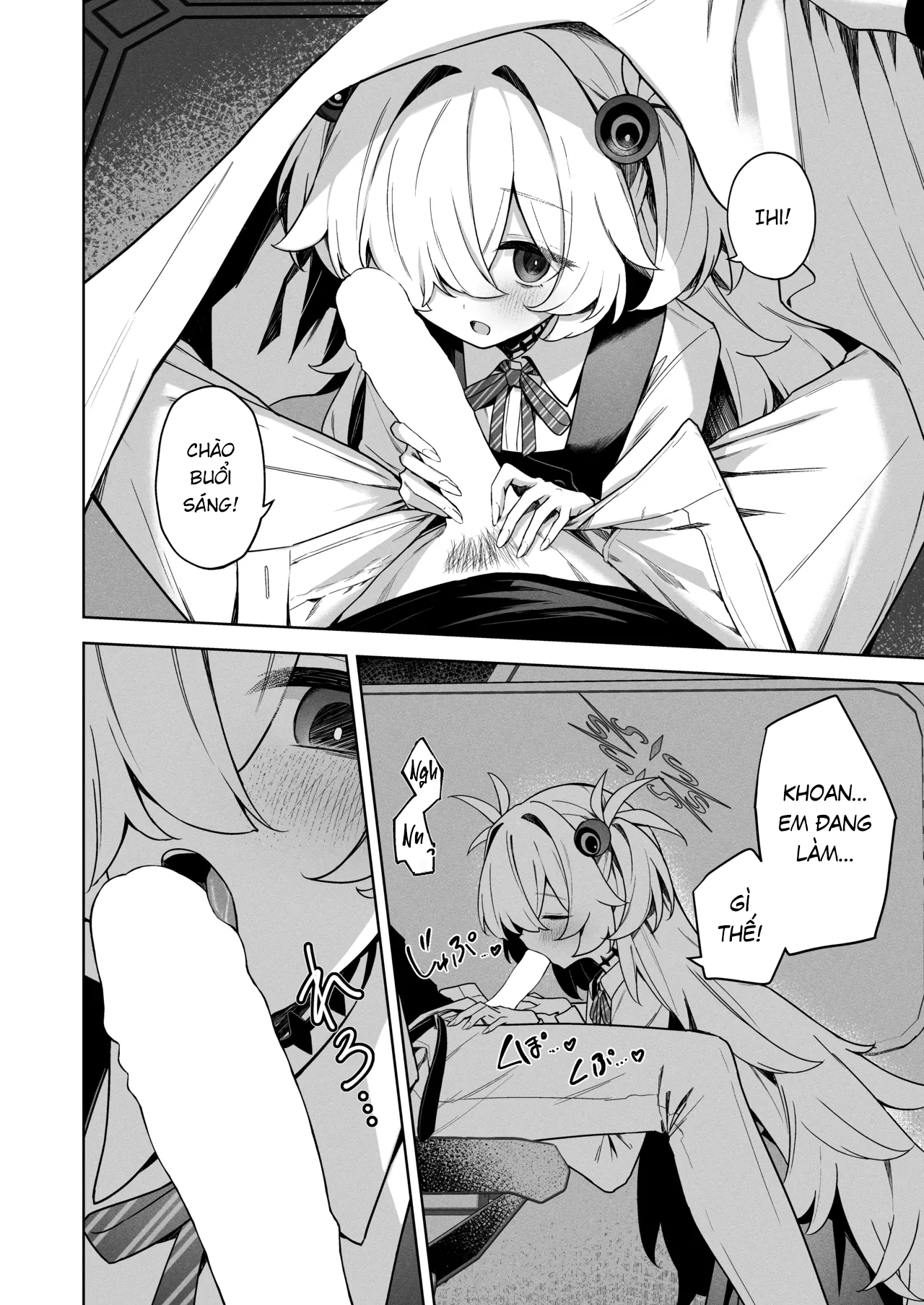 HentaiVN.net - Ảnh 5 - Suisou no Naka no Bokura - Us in a Vat. - One shot khô dái mừng năm mới