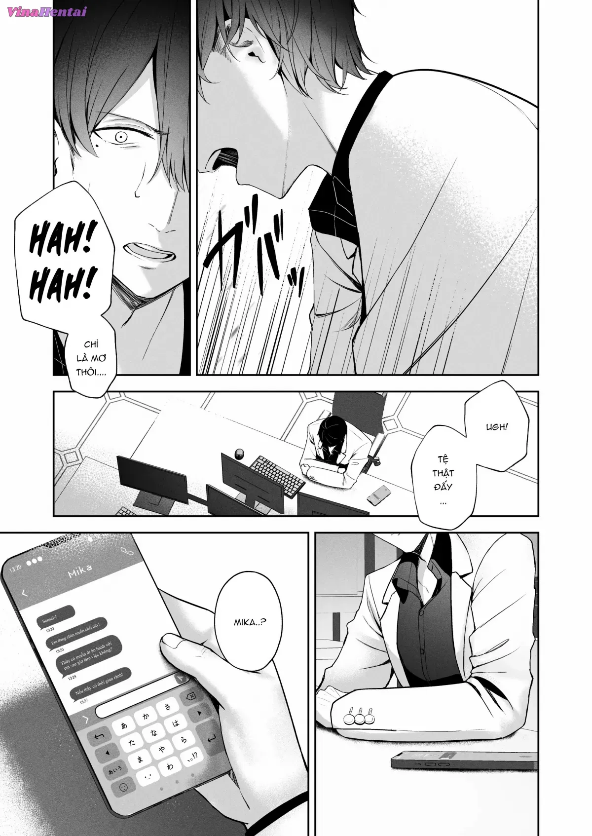 HentaiVN.net - Ảnh 4 - Tia nắng của khuyết trăng [Mikazuki no Pierce Hole; Pierce Hole of The Cresent Moon] - Oneshot