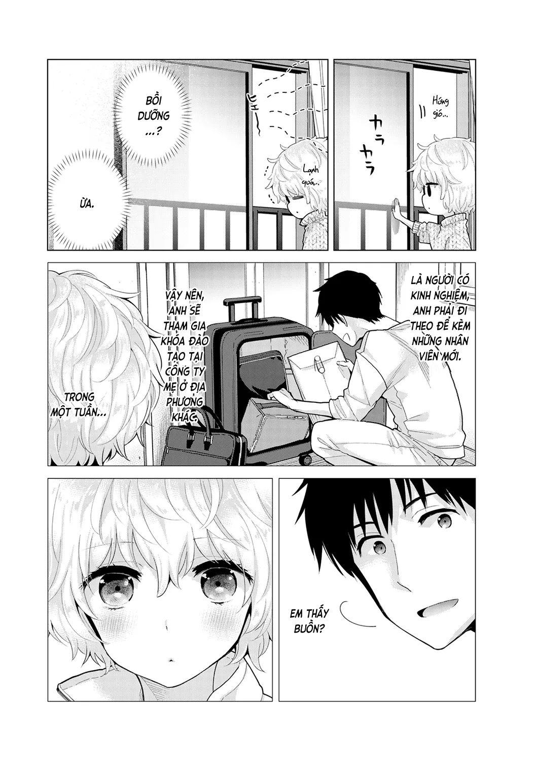 HentaiVN.net - Ảnh 4 - Cô bé mèo hoang [ノラネコ少女との暮らしかた; Noraneko Shoujo to no Kurashikata; Sống cùng cô bé mèo hoang] - 25. Một tuần xa cách của mèo hoang