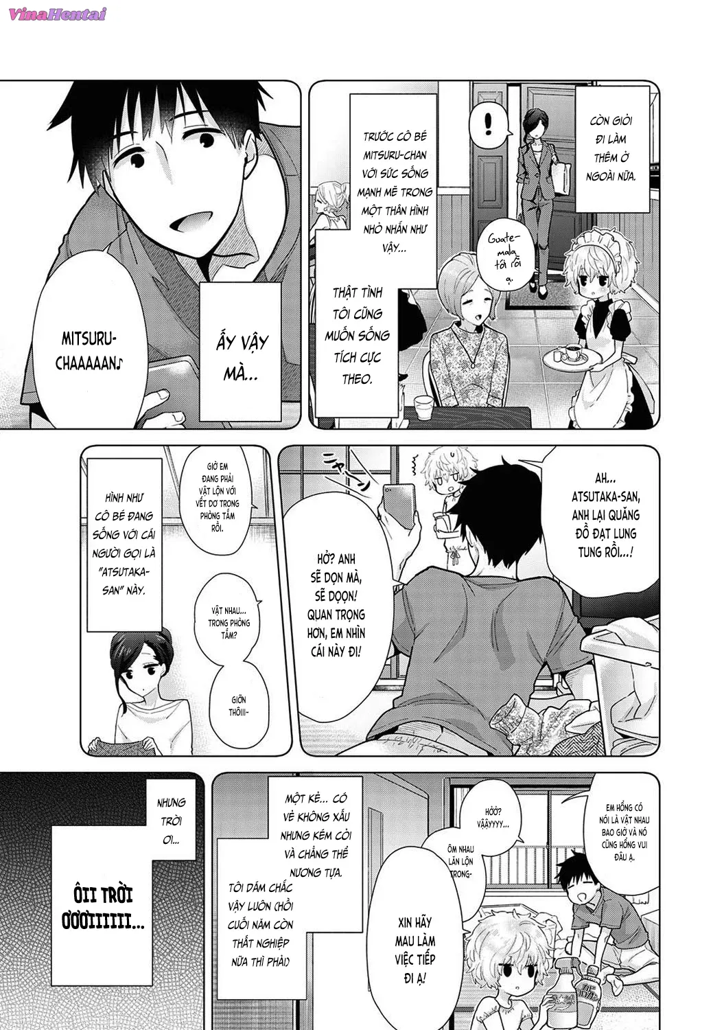 HentaiVN.net - Ảnh 4 - Cô bé mèo hoang [ノラネコ少女との暮らしかた; Noraneko Shoujo to no Kurashikata; Sống cùng cô bé mèo hoang] - 26. Chuyện người hàng xóm