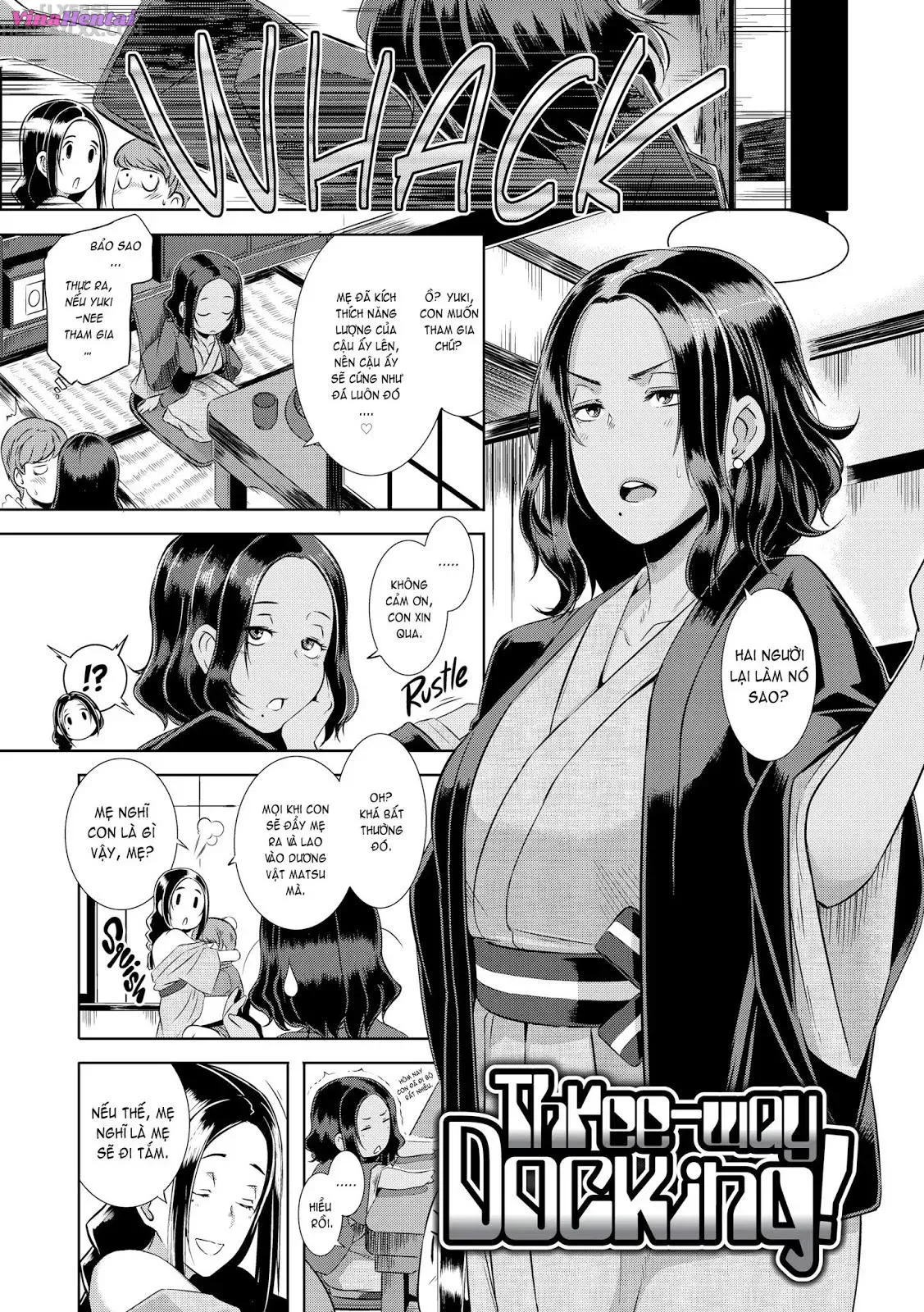 HentaiVN.net - Ảnh 4 - Dirty Docking! [Selfie Girl; Quarrel Docking!; Date Docking!; Three-Way Docking!; Drunk Docking!; Blue-Eyed Girlfriend; Slut Hazard; Odd Study; Experience Theatre; Reach For The Top! Surefire Guidance! Group Sex Cram School] - Chap 3 - Three-Way Docking!