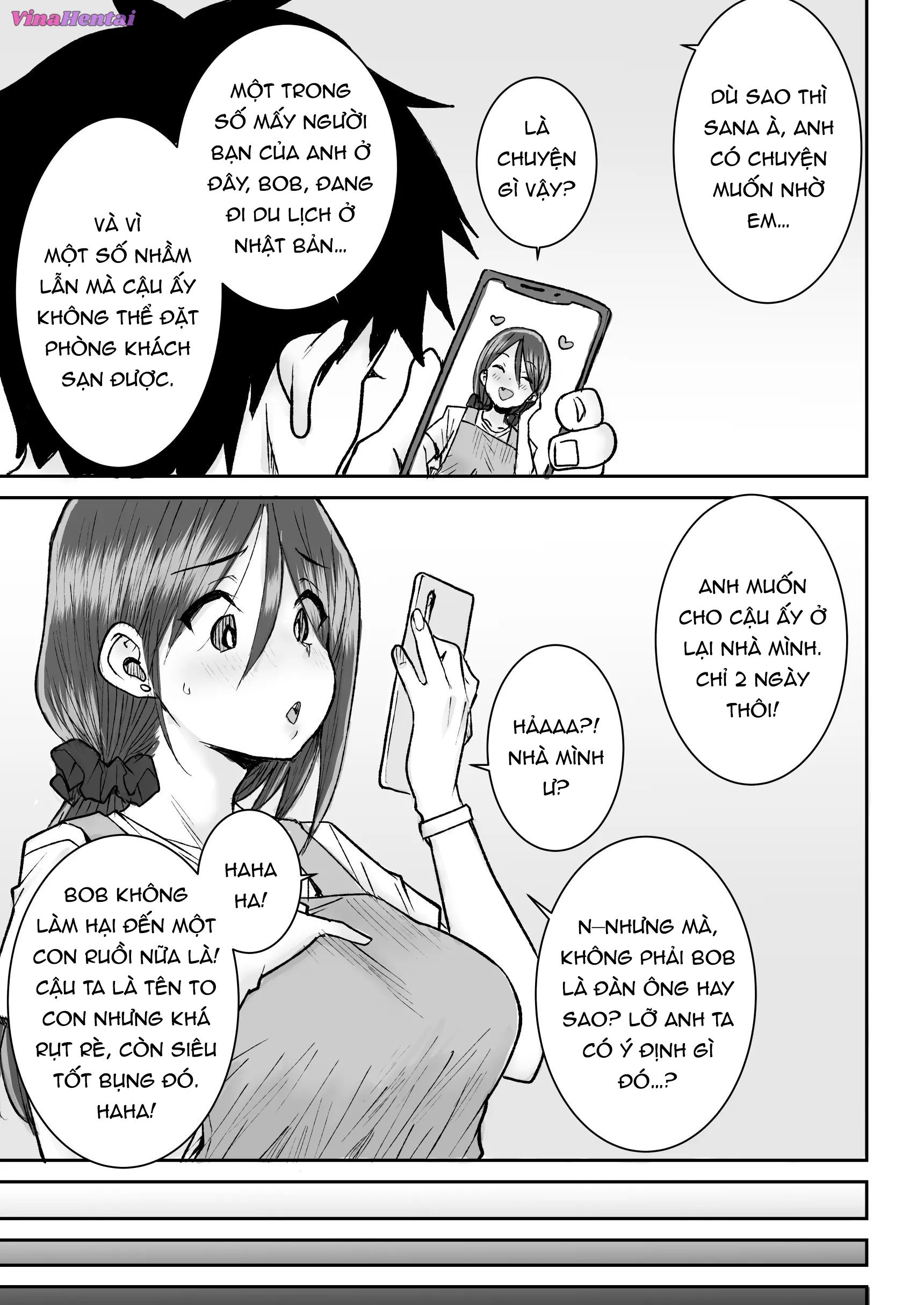 HentaiVN.net - Ảnh 4 - Mukki Muki no Kokujin Dekai Chinpo De Shucchouchuu no Otto ni Dekinai Akume SEX - oneshot
