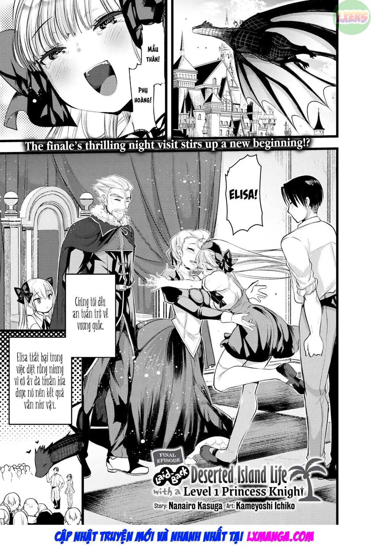 HentaiVN.net - Ảnh 3 - Cuộc sống thư thái nơi đảo hoang cùng cô Kỵ sĩ công chúa Level 1 - Chap 12