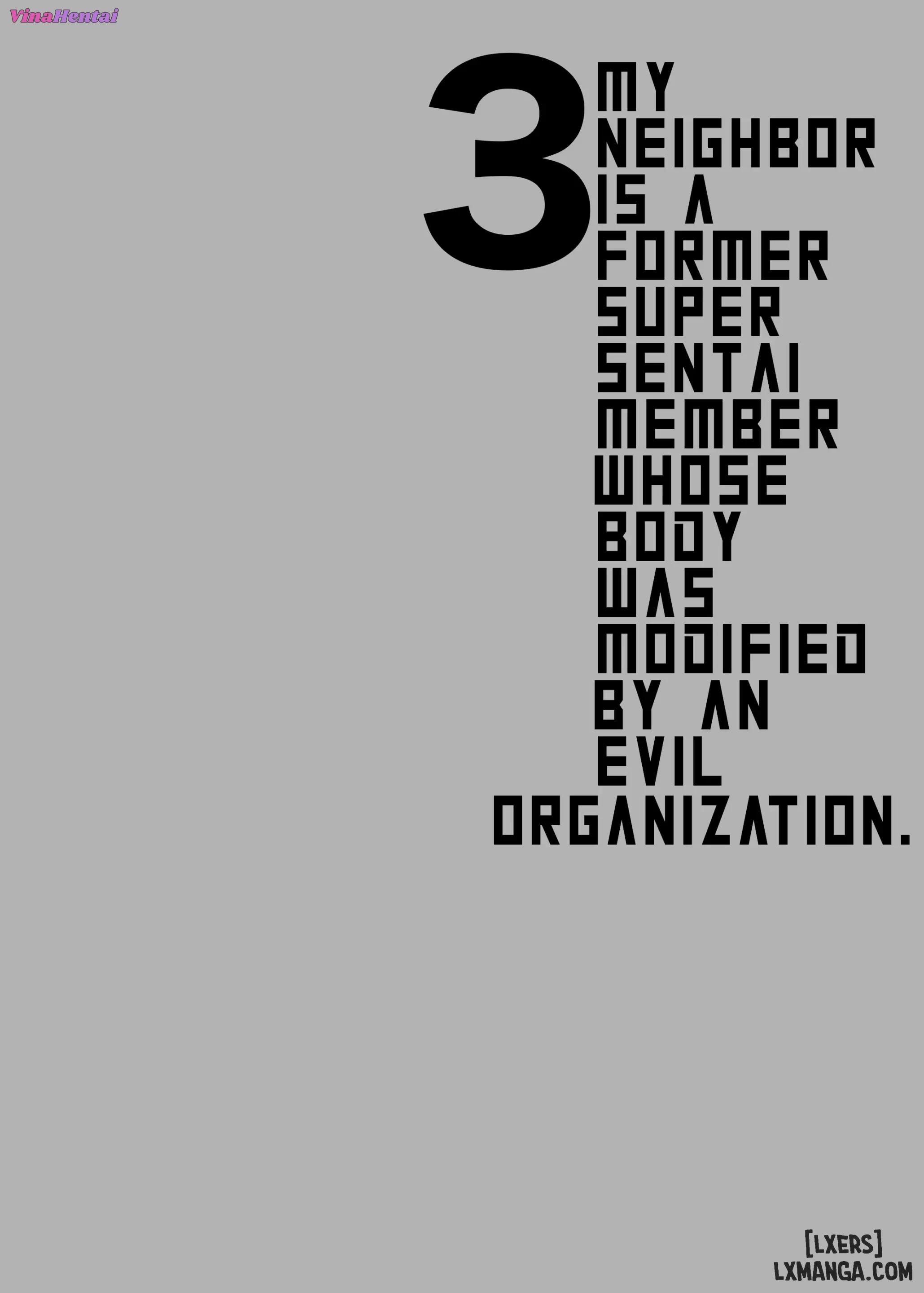 HentaiVN.net - Ảnh 4 - My Neighbor Is a Former Super Sentai Member Whose Body Was Modified by an Evil Organization - Chap 3