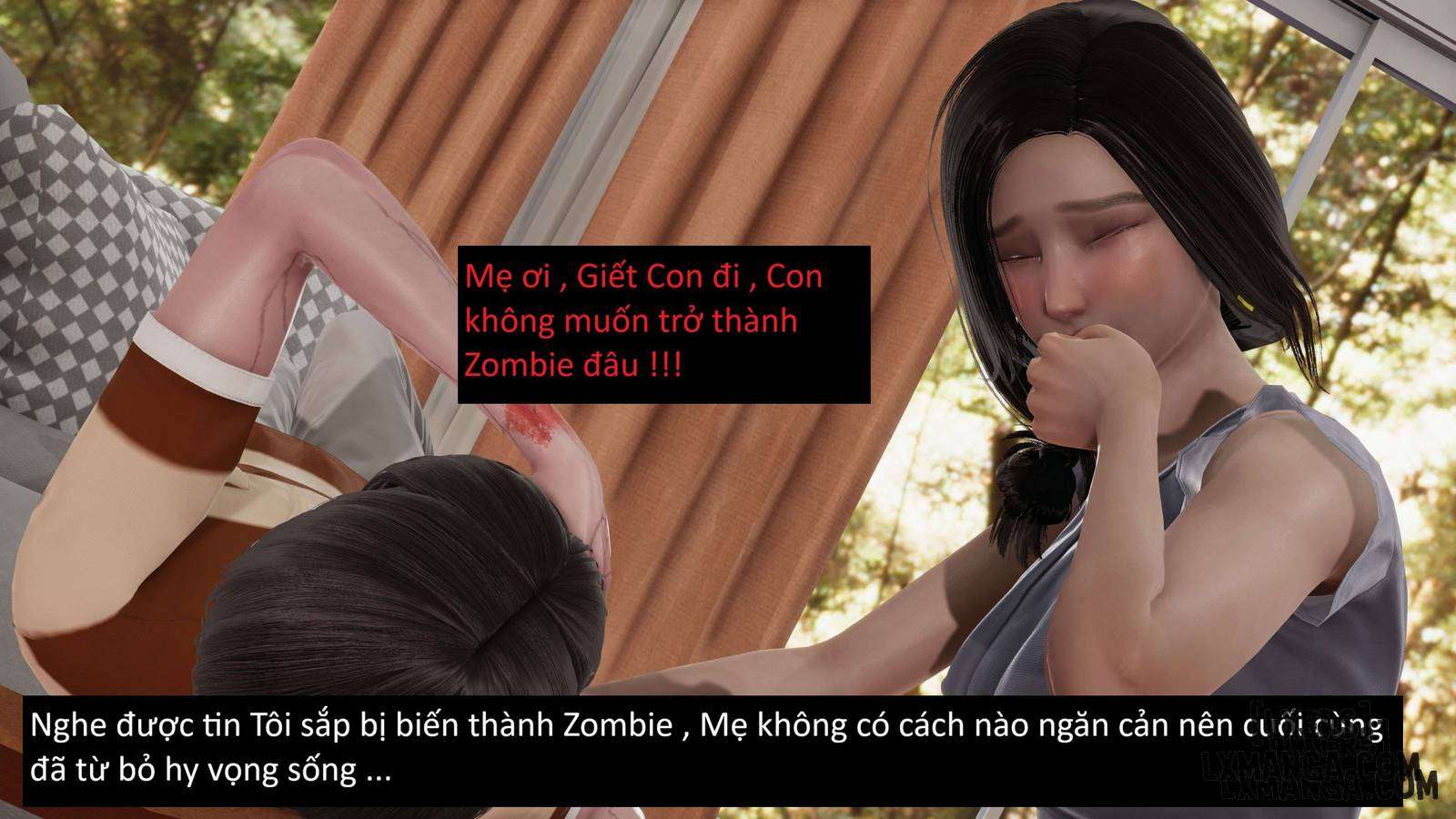 HentaiVN.net - Ảnh 4 - MẸ VÀ CON TRONG NGÀY TẬN THẾ - Chương 1.2