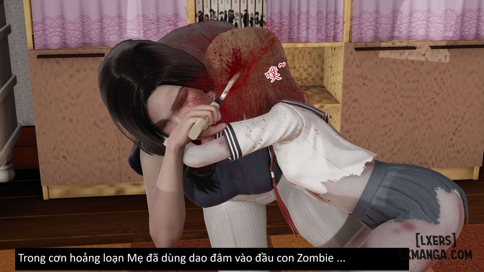 HentaiVN.net - Ảnh 4 - MẸ VÀ CON TRONG NGÀY TẬN THẾ - Chương 1.4