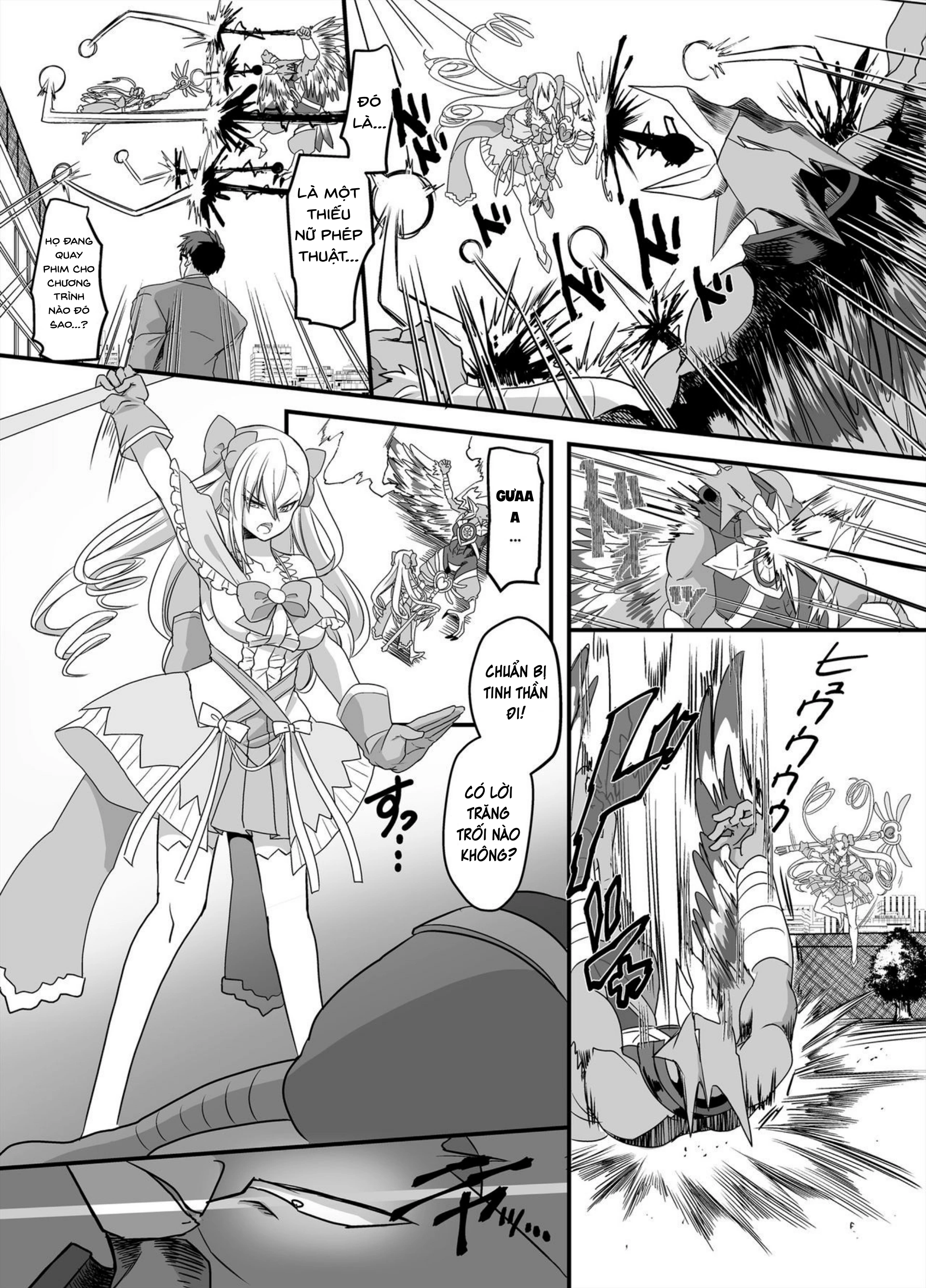 HentaiVN.net - Ảnh 4 - Thiếu Nữ Phép Thuật★ Hoán Đổi！ - Oneshot
