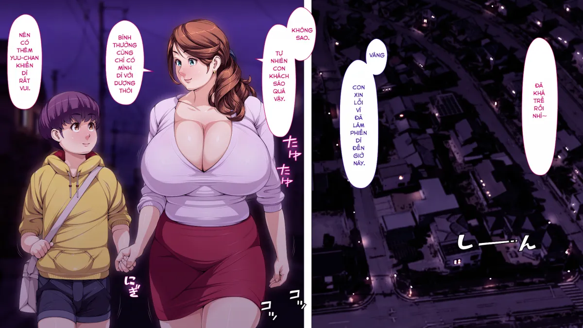 HentaiVN.net - Ảnh 4 - Oba-san to Boku no H na Obenkyou - Chap 12