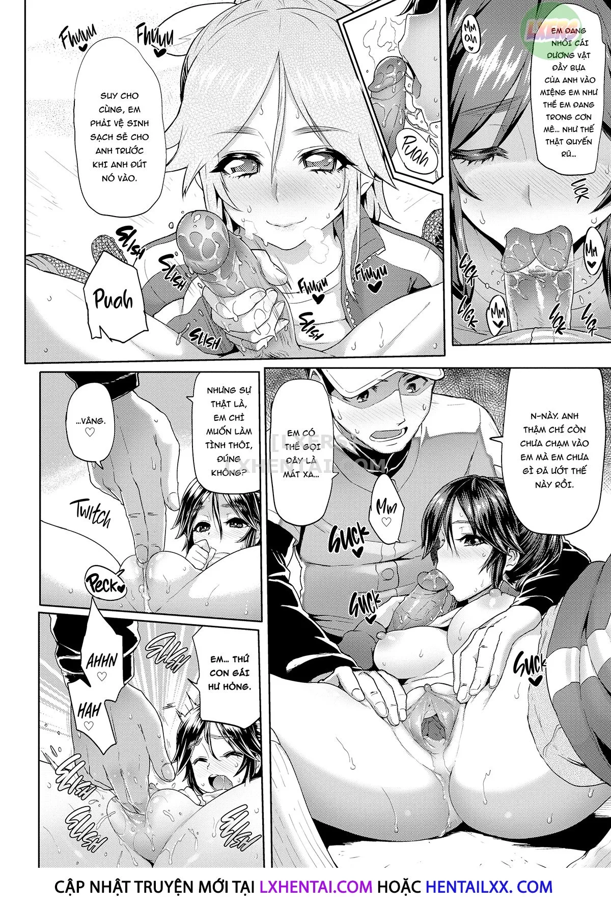 HentaiVN.net - Ảnh 4 - Ẩm ướt & Hoang dại - Chap 1 - Lemme Squeeze em!