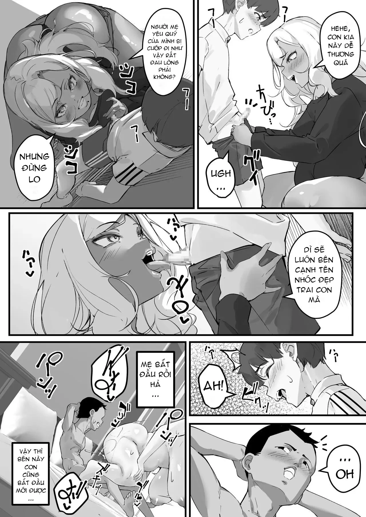 HentaiVN.net - Ảnh 3 - Netorare Kaa-san - Kaa-san ga Aitsu no Nikubenki ni Natta Hi 3 - Oneshot