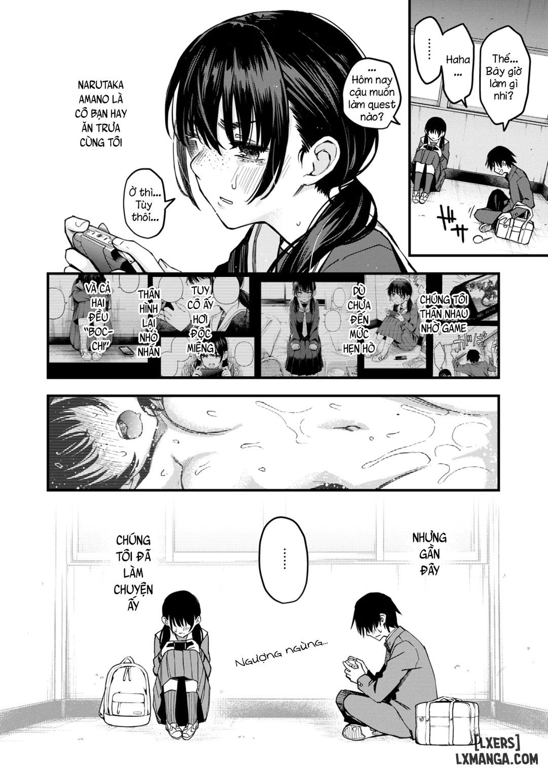 HentaiVN.net - Ảnh 4 - In-kya Doushi no Tsukiau Chokuzen ga Ichiban Eroi Yone - Chap 1