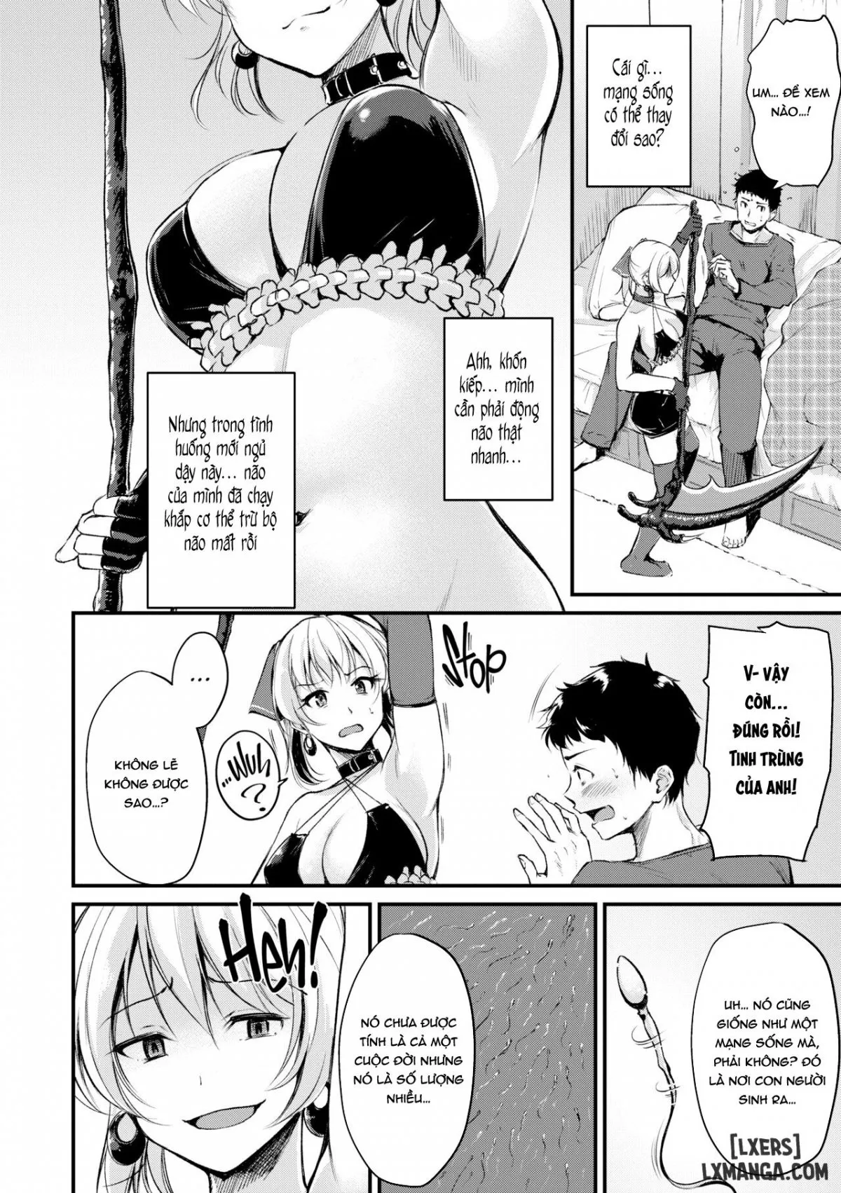 HentaiVN.net - Ảnh 4 - Fushidara Working - Chap 9 - Game of Thanatos