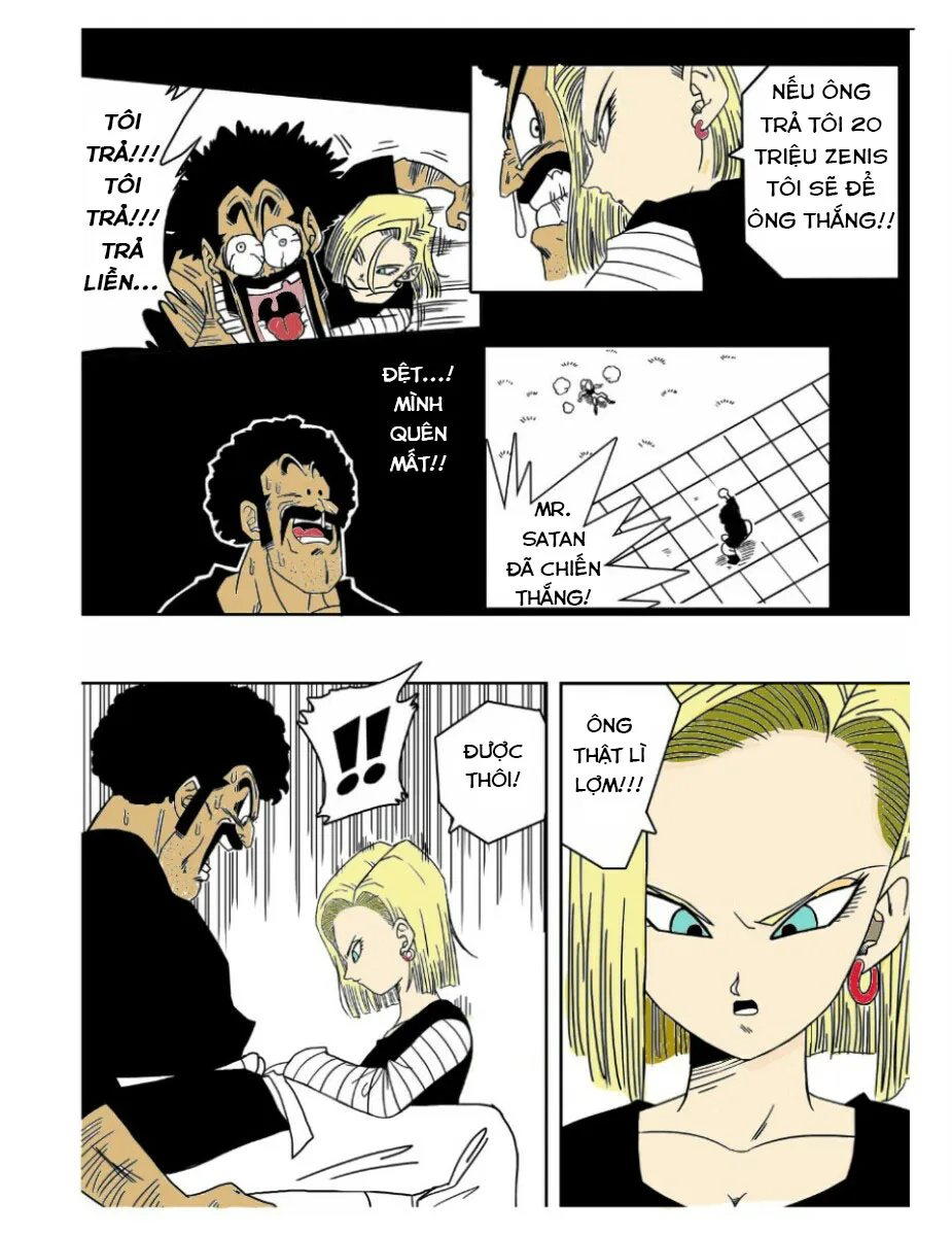 HentaiVN.net - Ảnh 3 - 18-gou to Mister Satan!! Seiteki Sentou! (Dragon Ball Z) [Decensored] [Android N18 and Mr. Satan!! Sexual Intercourse Between Fighters!] - Oneshot