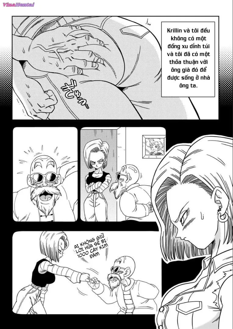 HentaiVN.net - Ảnh 4 - Android 18 sa đọa [Màu + Không che] [Android n18 VS Kamesennin (Dragon Ball)] - Oneshot [Không che]