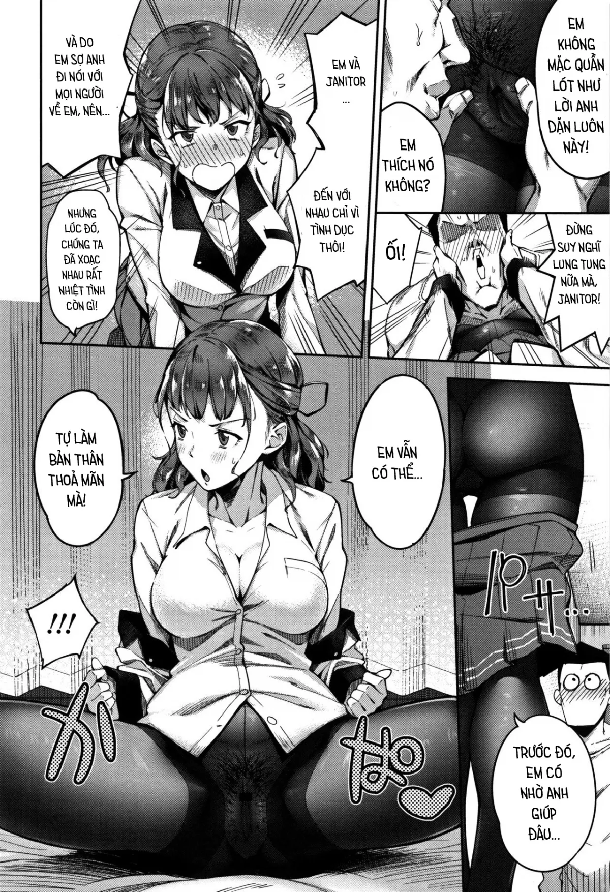 HentaiVN.net - Ảnh 4 - Ai ga Nakutemo Ecchi wa Dekiru! - Chap 1.2 : Thanh niên cuồng tất đùi 2