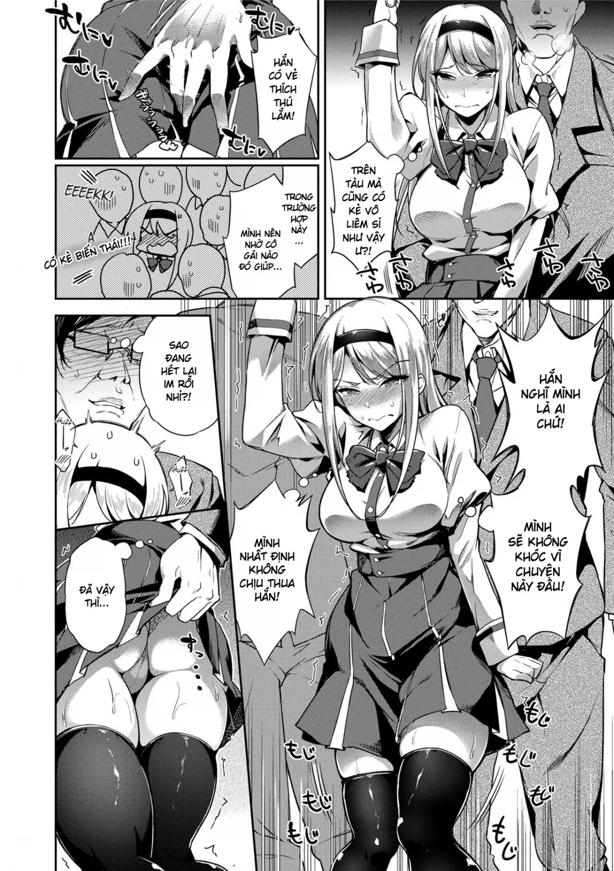 HentaiVN.net - Ảnh 4 - Ai ga Nakutemo Ecchi wa Dekiru! - Chap 3 : Tên quấy rối và niềm đam mê Lỗ Hậu