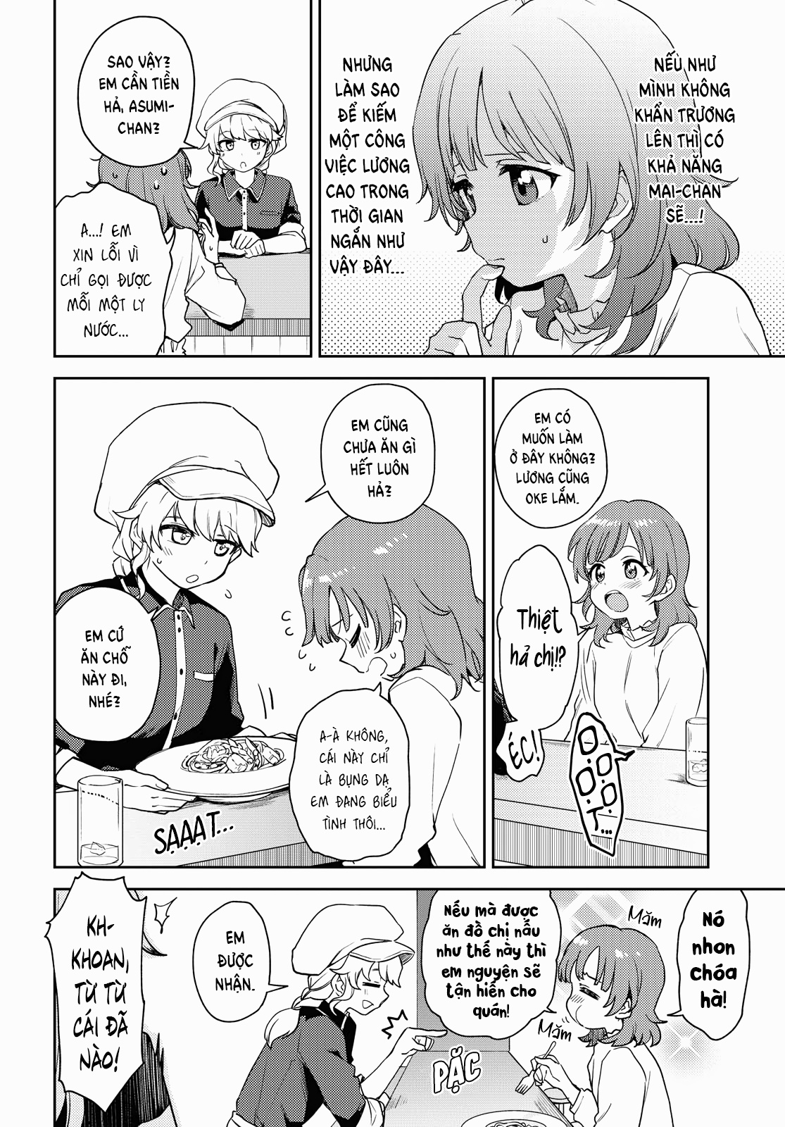 HentaiVN.net - Ảnh 4 - Asumi-chan có hứng thú với Nhà thổ Bách hợp! - Đêm 3