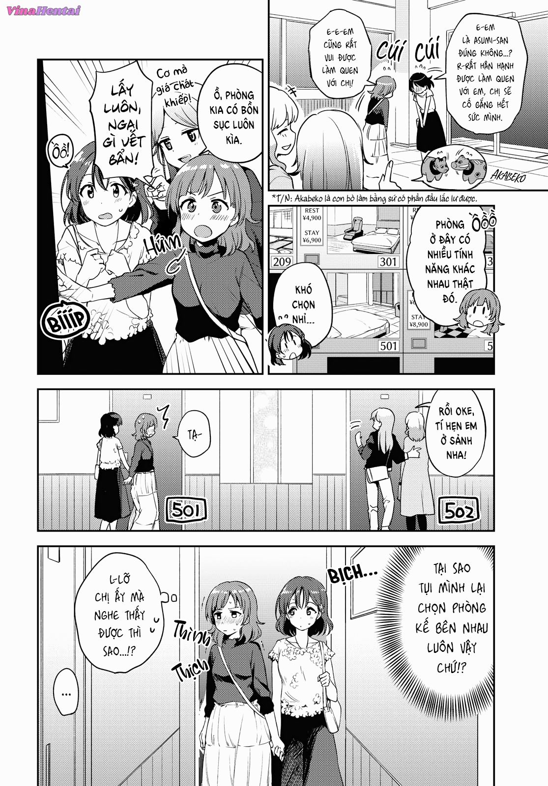 HentaiVN.net - Ảnh 4 - Asumi-chan có hứng thú với Nhà thổ Bách hợp! - Đêm 4