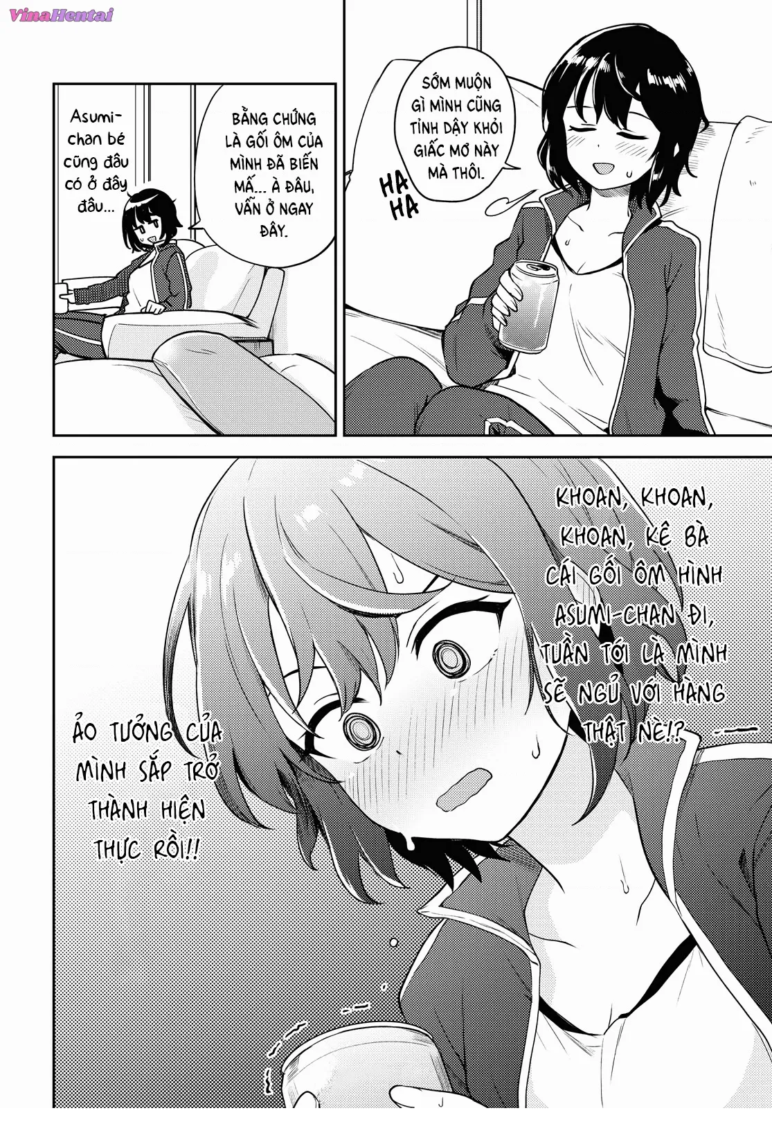 HentaiVN.net - Ảnh 4 - Asumi-chan có hứng thú với Nhà thổ Bách hợp! - Đêm 6