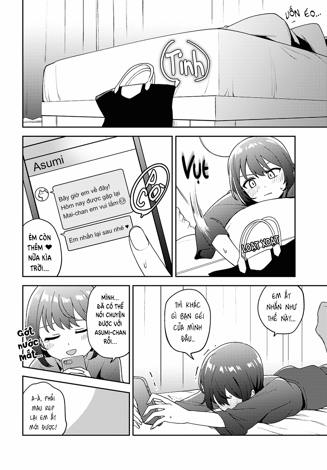 HentaiVN.net - Ảnh 4 - Asumi-chan có hứng thú với Nhà thổ Bách hợp! - Đêm 28