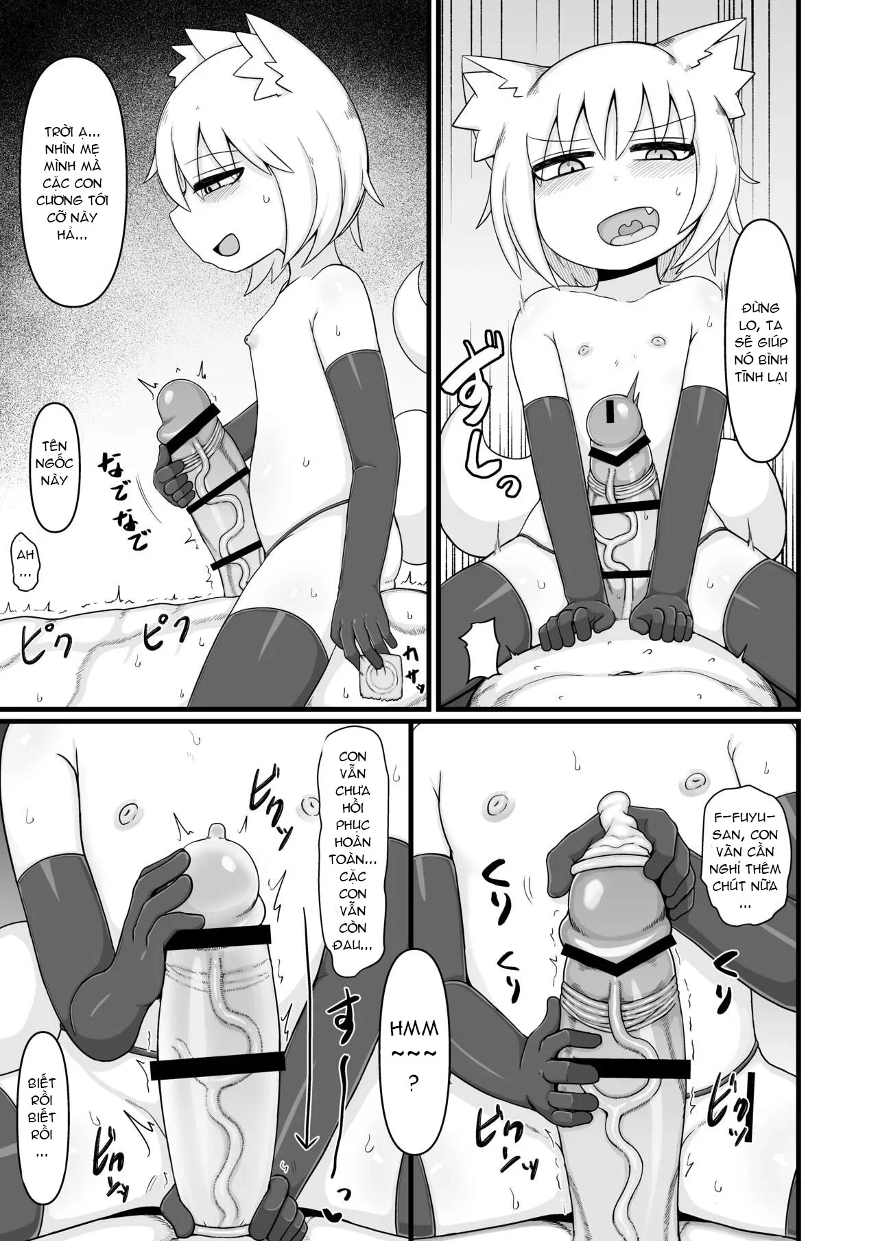 HentaiVN.net - Ảnh 3 - Người Mẹ Loli Không Thể Cưỡng Lại Được Tôi 9 - EP2