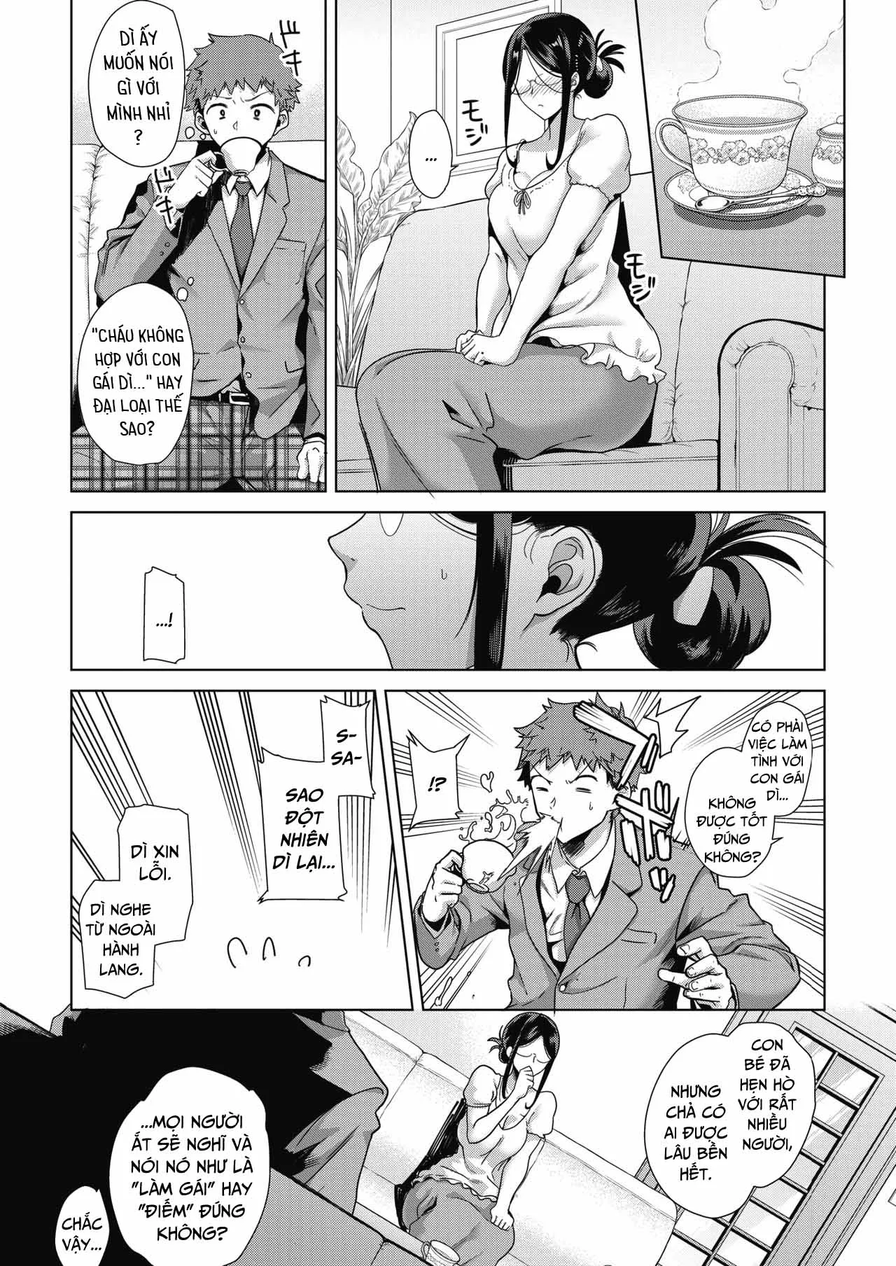HentaiVN.net - Ảnh 3 - Mom's the Substitute! [Moms the Substitute!; Mama ga Kawari ni] - Oneshot