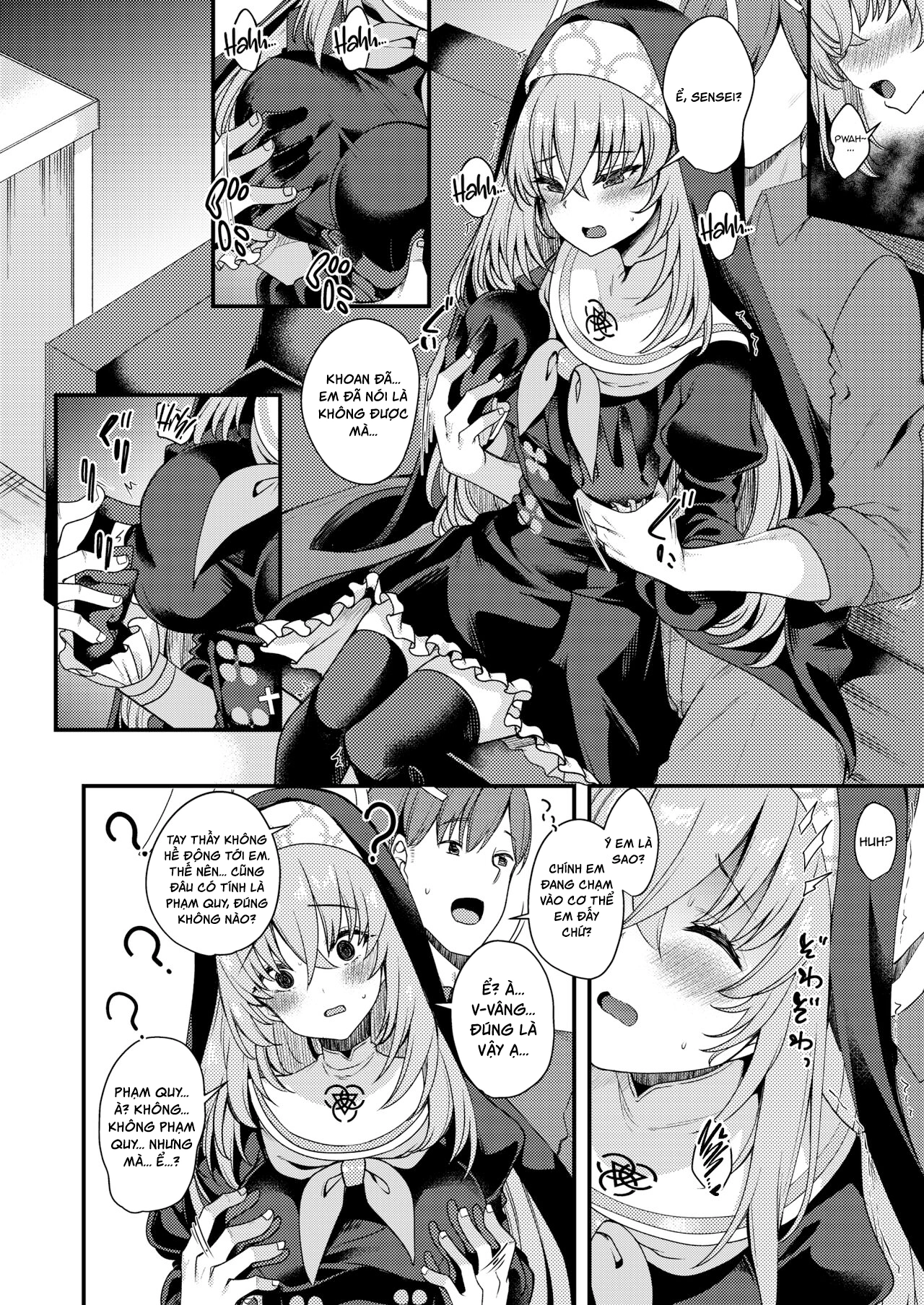 HentaiVN.net - Ảnh 5 - Sakurako chẳng hề hay biết. - One shot khô dái