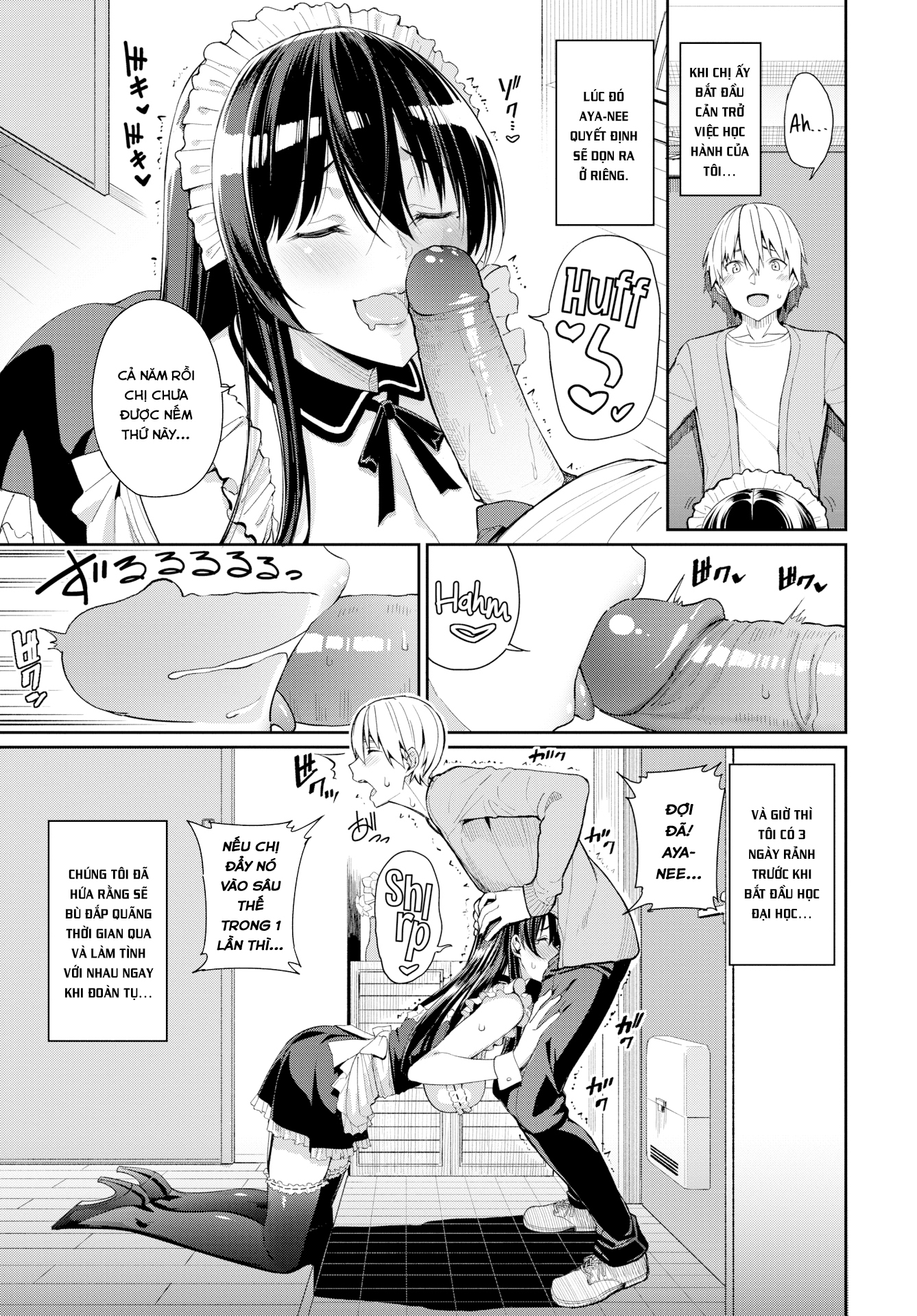 HentaiVN.net - Ảnh 4 - Sự nuông chiều của Onee-chan - Chap 1