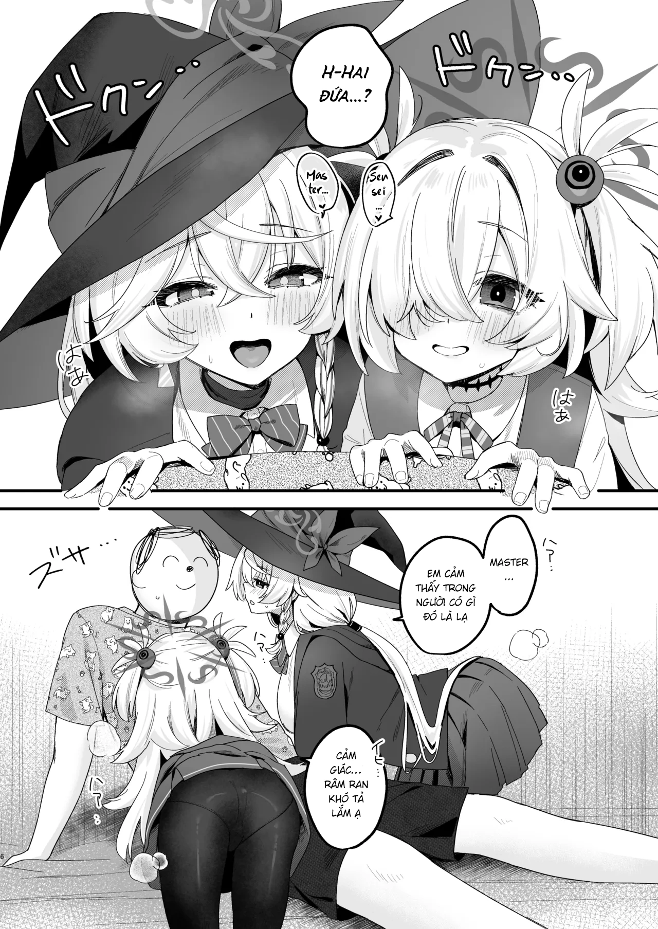 HentaiVN.net - Ảnh 5 - Lucky Occult ~Sensei và thứ bột ma thuật~ - One shot khô dái