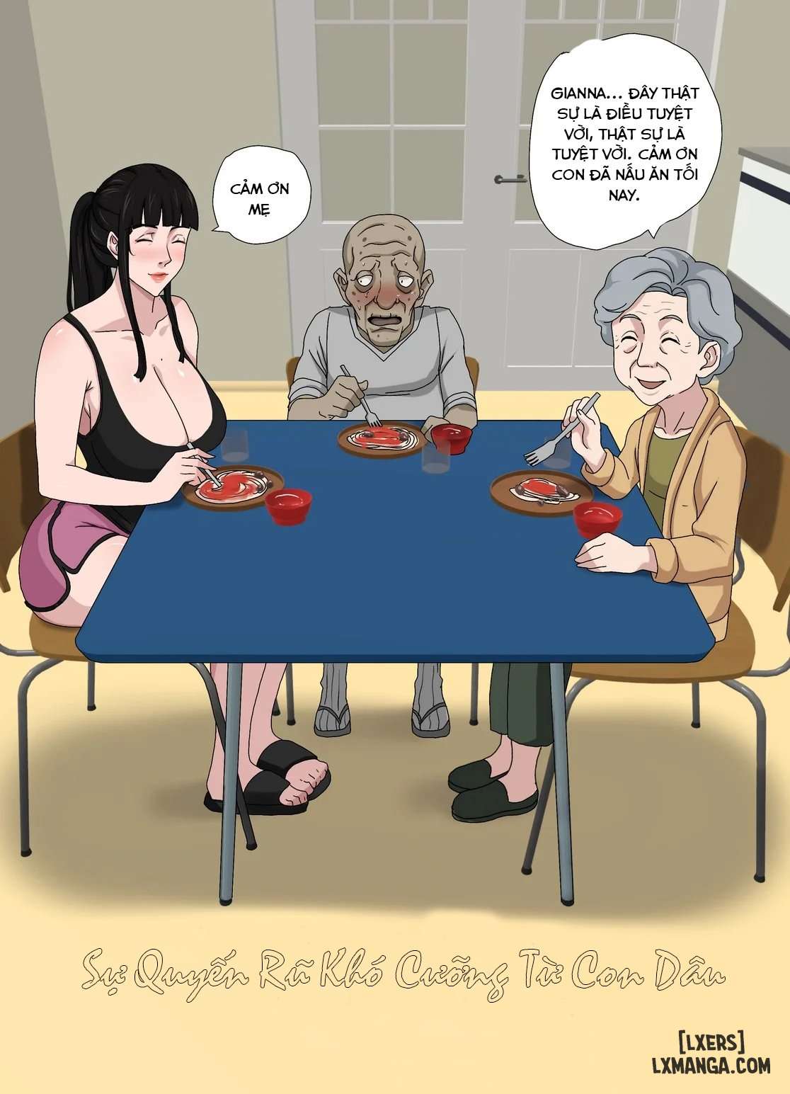 HentaiVN.net - Ảnh 4 - Sự quyến rũ khó cưỡng từ con dâu - c1