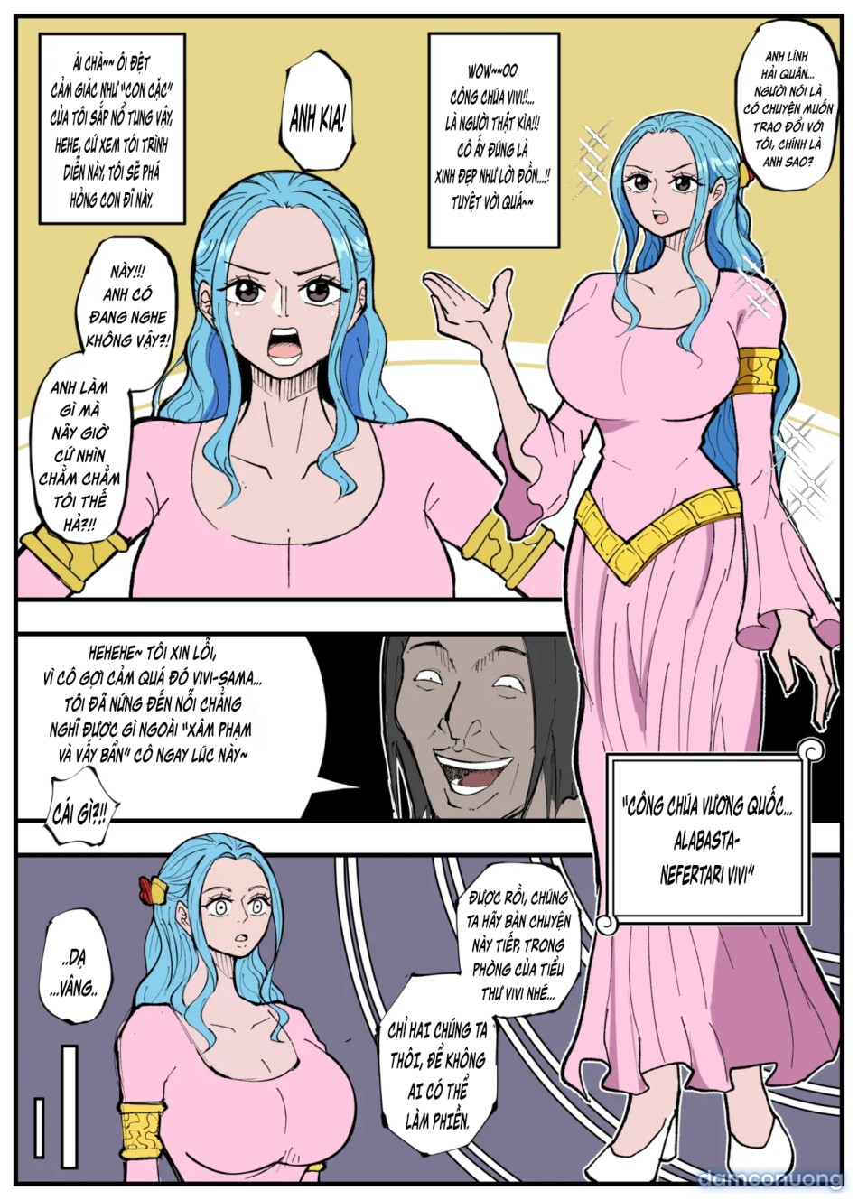 HentaiVN.net - Ảnh 2 - One Piece X Invincible Creepy Man 4 - Chap 1
