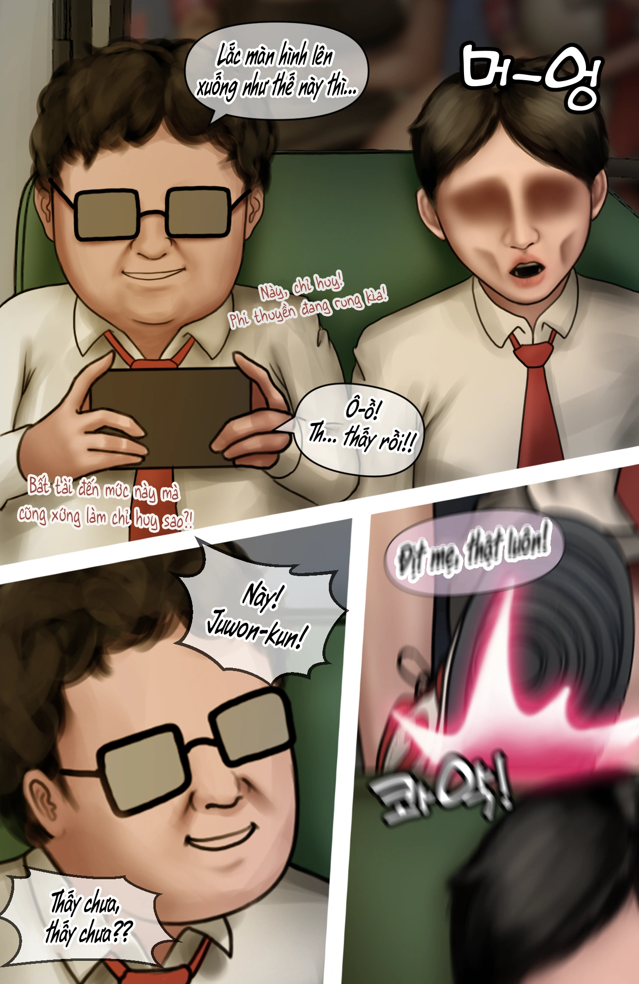 HentaiVN.net - Ảnh 5 - Gái Du Côn X Wibu Đụt Cận Trĩ - Chap 3