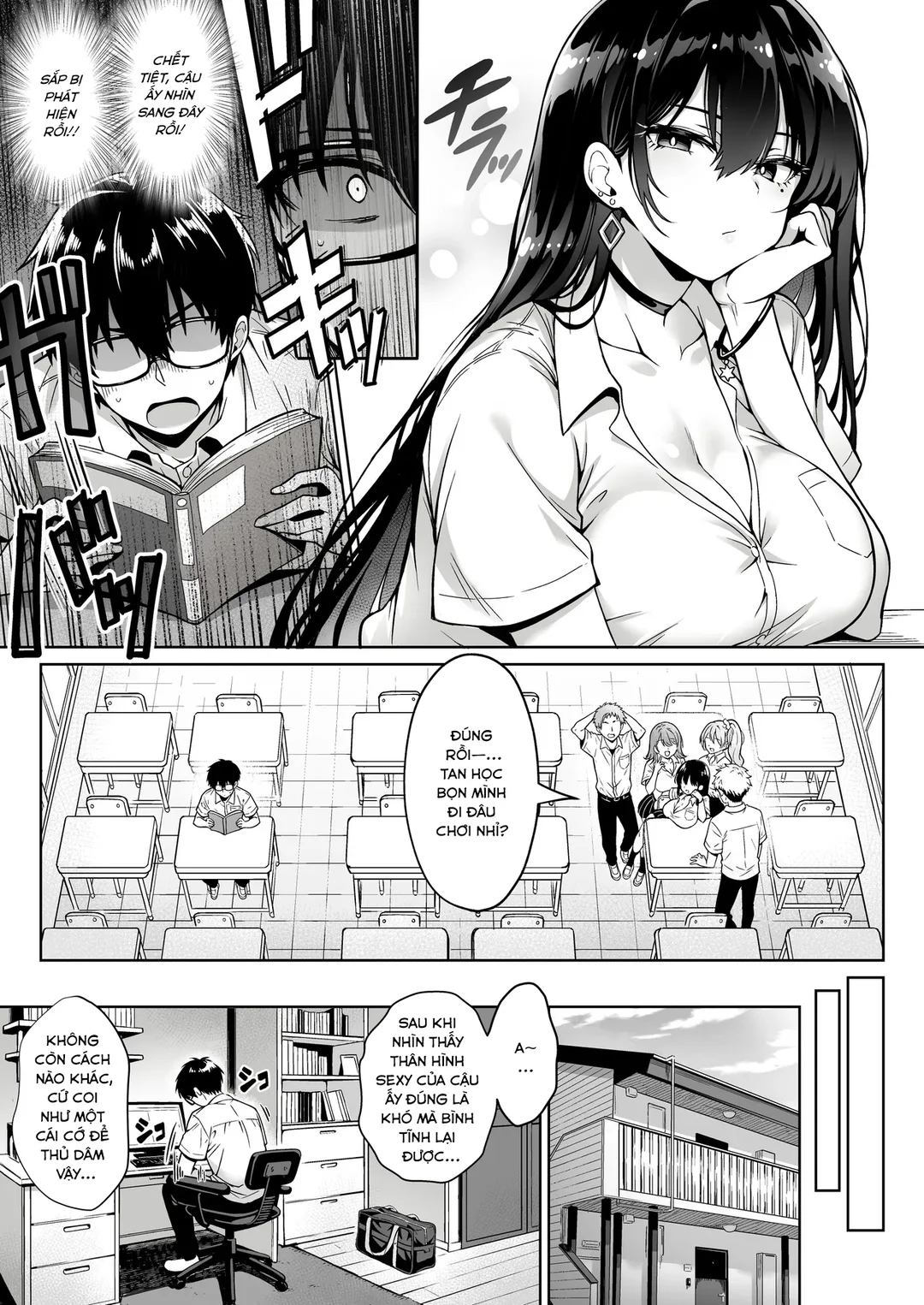 HentaiVN.net - Ảnh 4 - Bị mất zin ngay tại nhà - Oneshot