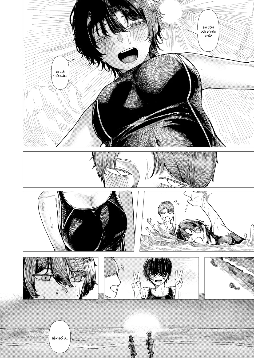 HentaiVN.net - Ảnh 4 - Cá chuồn giữa vùng biển kín - Oneshot