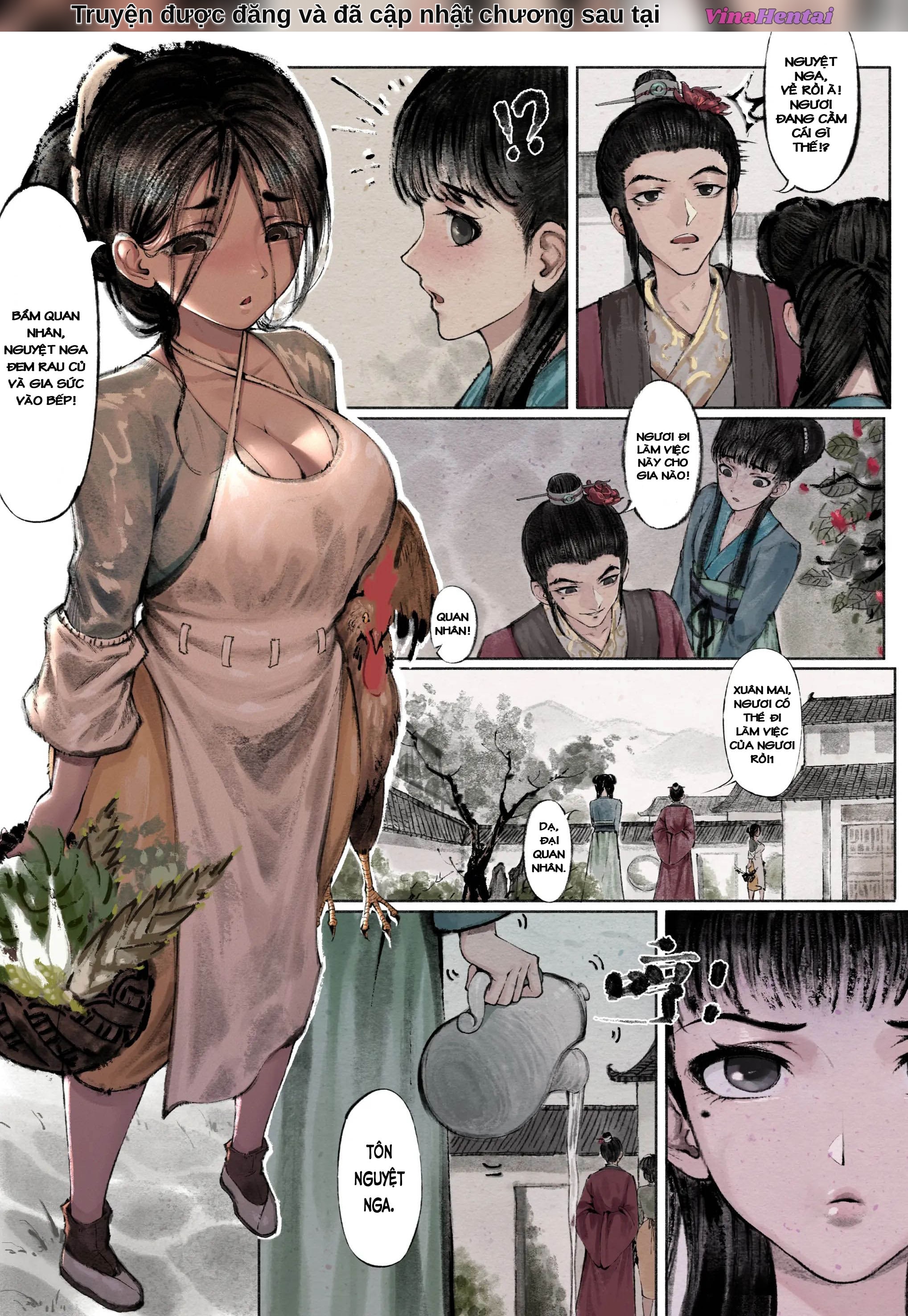 HentaiVN.net - Ảnh 5 - Kim Bình Mai - Chương 4 ( Súc Sinh)