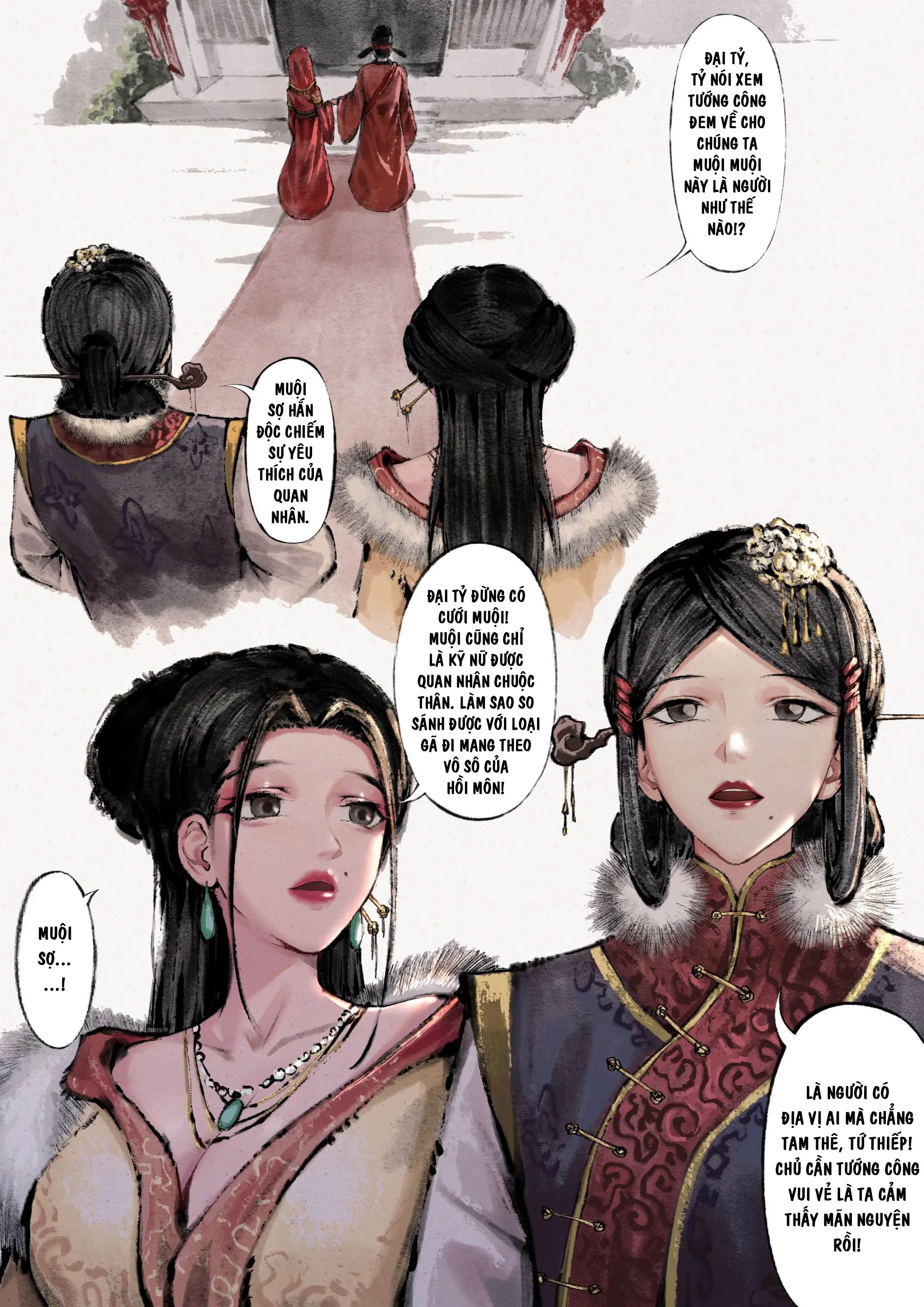 HentaiVN.net - Ảnh 5 - Kim Bình Mai - Chương 5 ( Hỉ Sự)