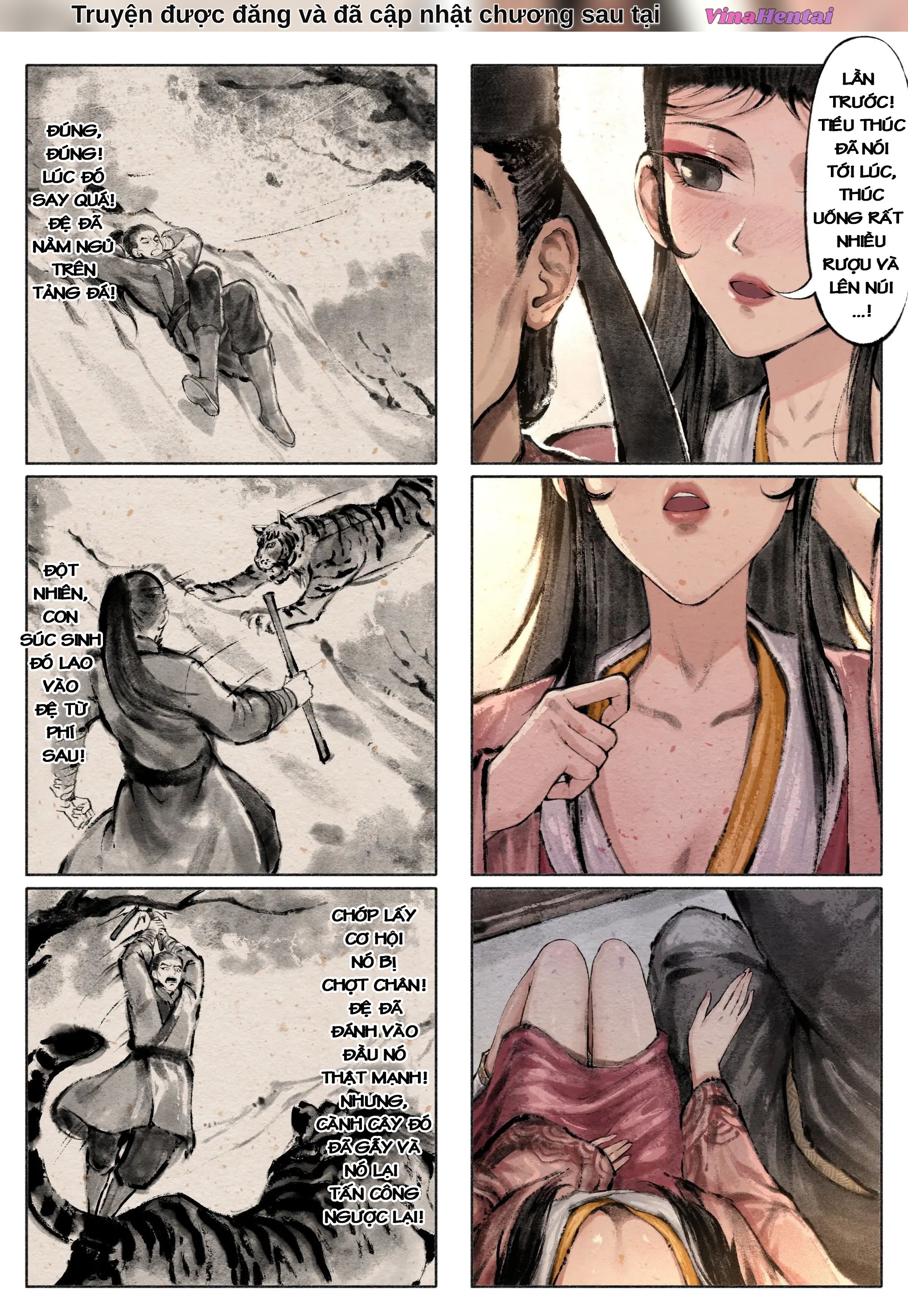 HentaiVN.net - Ảnh 5 - Kim Bình Mai - Chương 7 ( Đả Hổ)