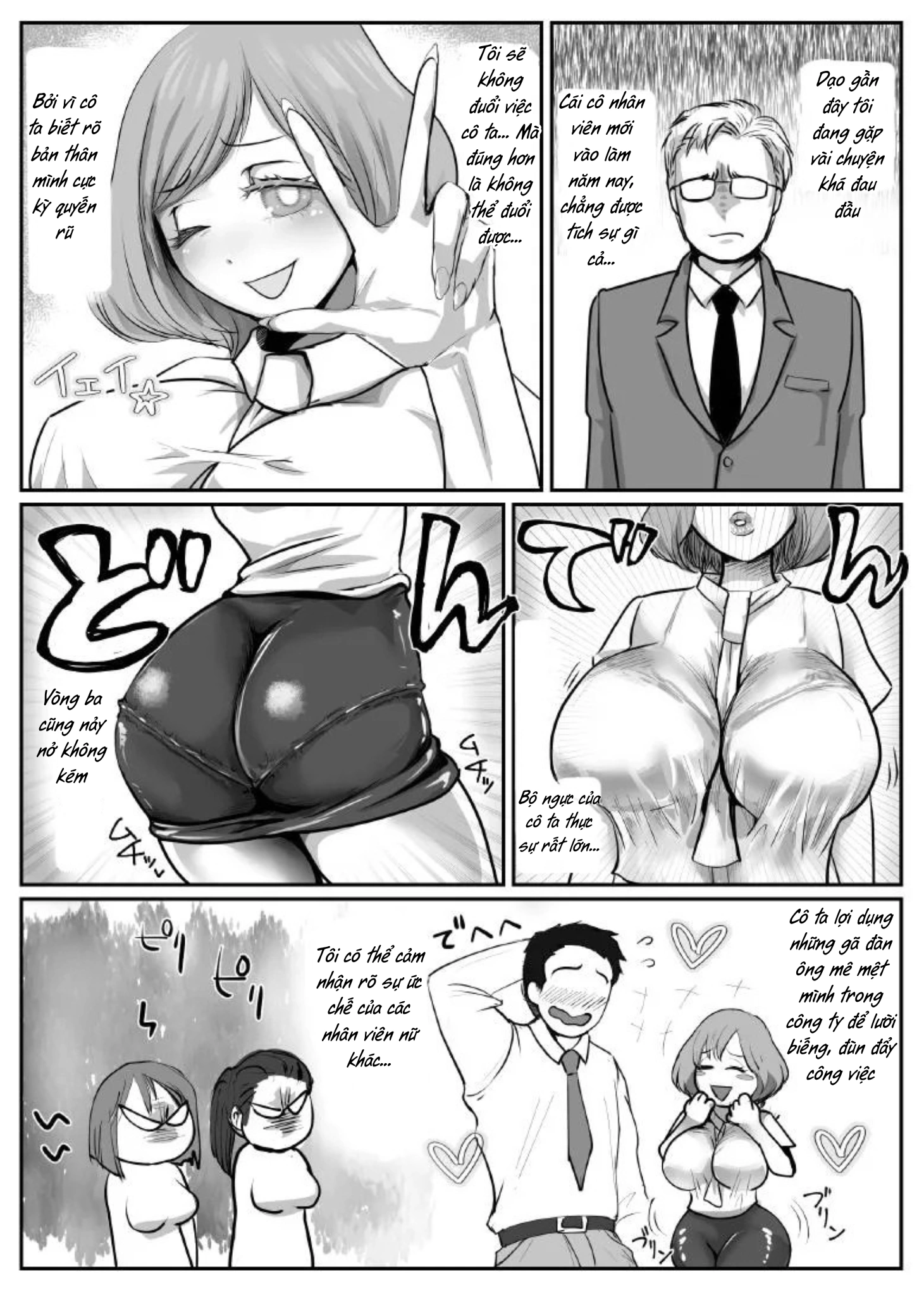HentaiVN.net - Ảnh 5 - Hoán đổi thân xác với nữ nhân viên văn phòng - Oneshot