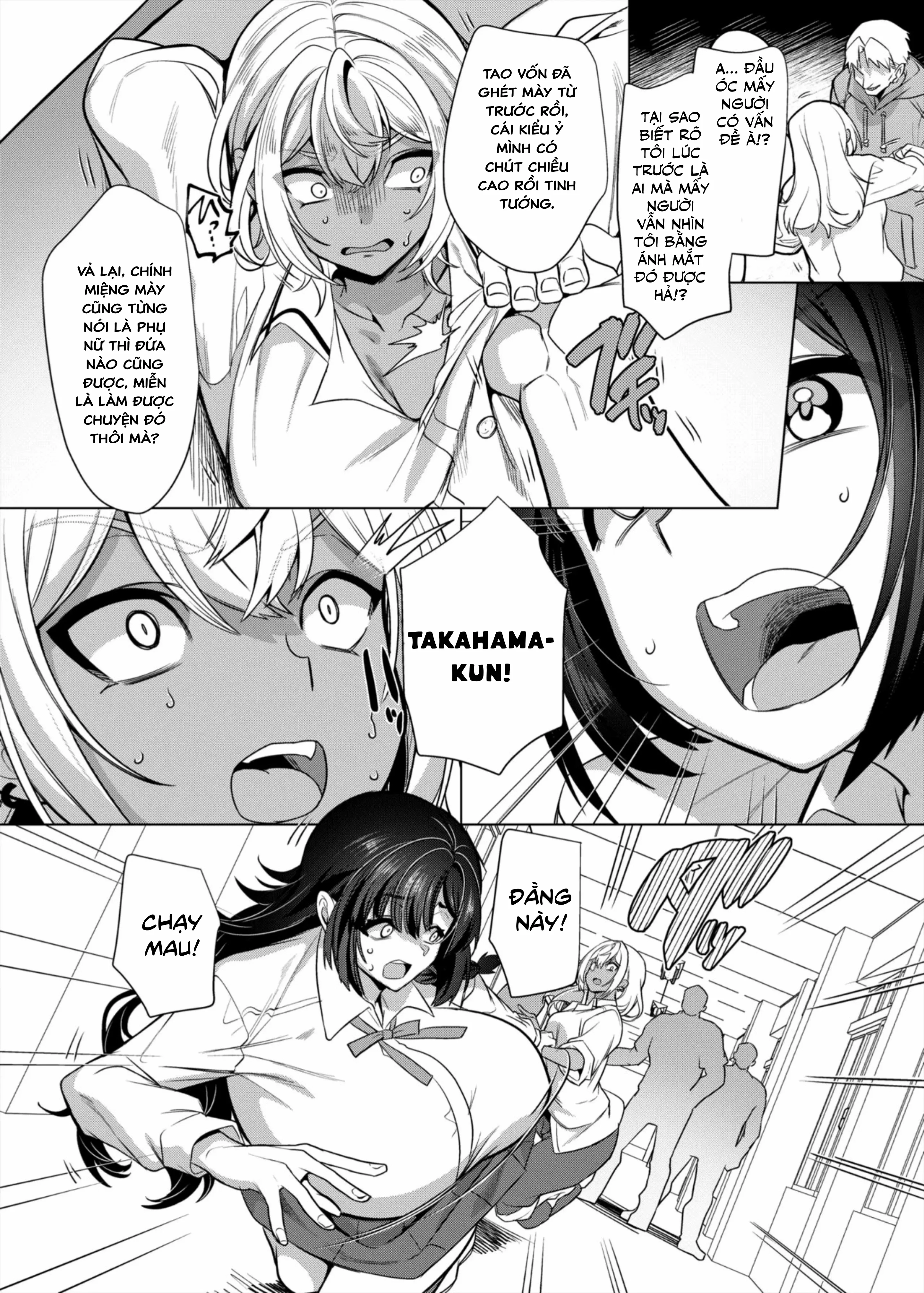 HentaiVN.net - Ảnh 5 - Takahama-Kun ♀(hóa nữ) Hoàn Toàn Nghe Lời Cô Bạn Gái Máu M - Oneshot(dài)