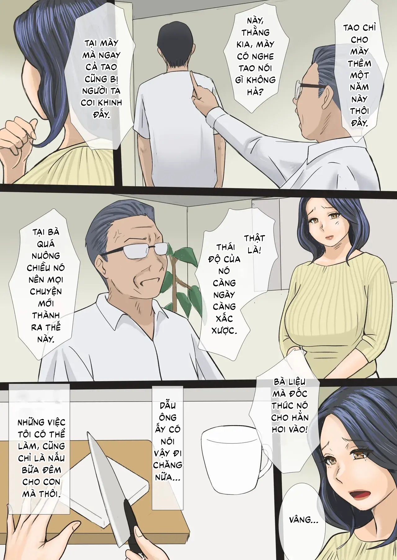 HentaiVN.net - Ảnh 5 - Soshite Watashi wa Musuko no Seishori Haha ni Narimashita - Oneshot