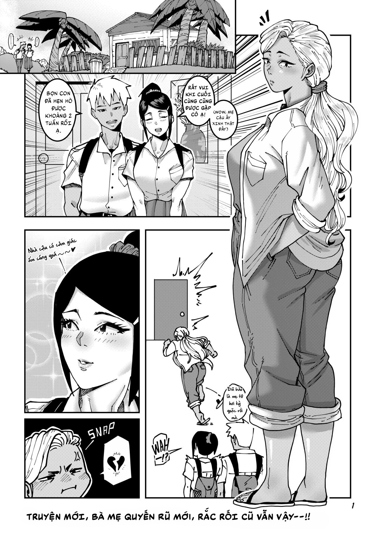 HentaiVN.net - Ảnh 5 - Territorial Mama’s Surprise Attack - Oneshot