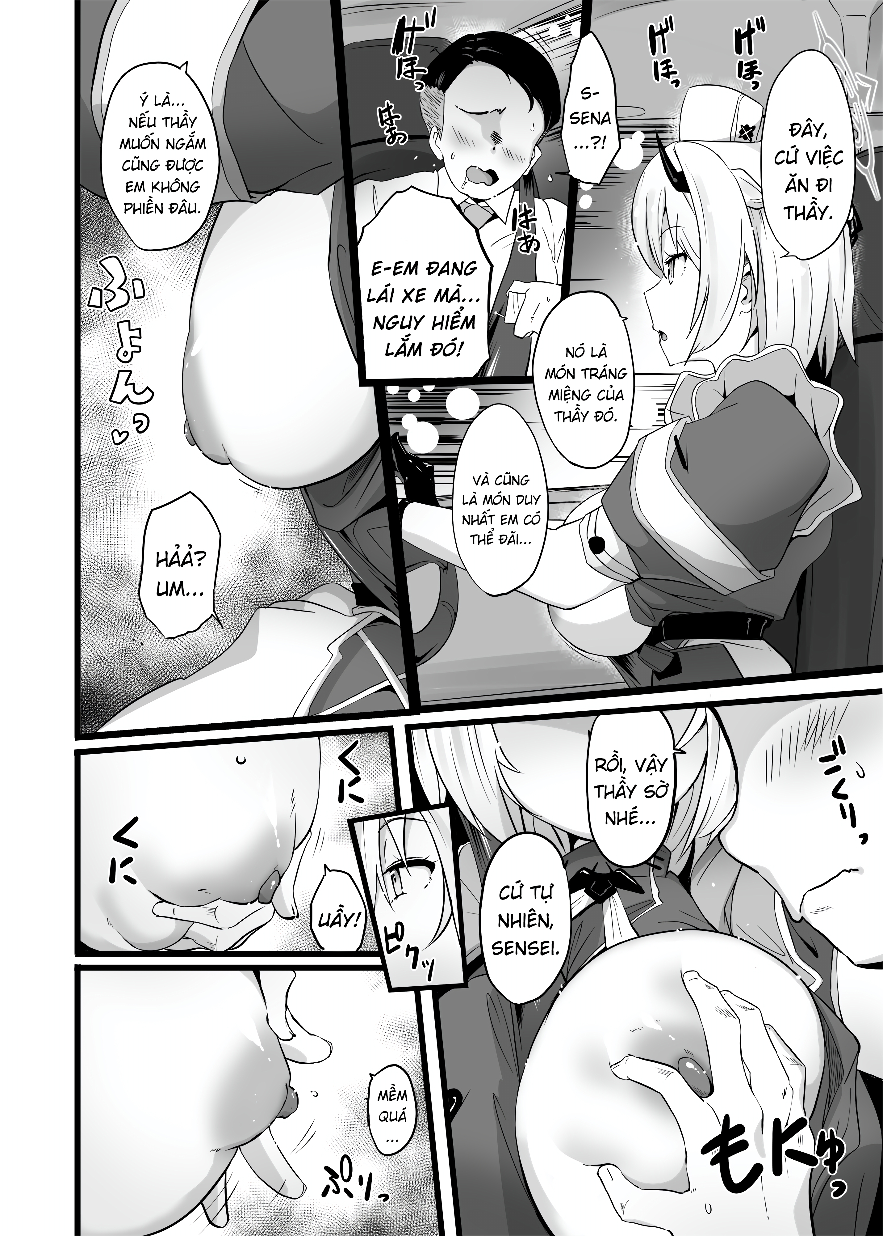 HentaiVN.net - Ảnh 5 - Sena đi chơi xa trên con xe ba ga "Horch 108" - Chap 1