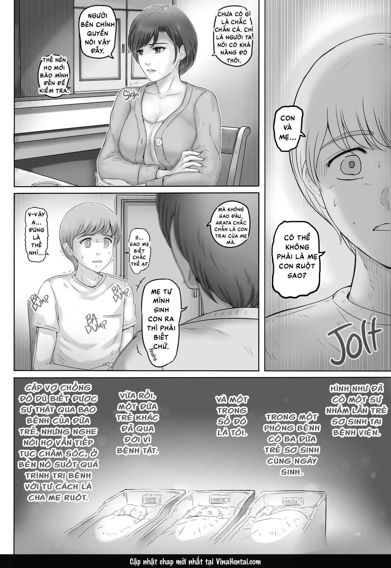 HentaiVN.net - Ảnh 4 - Mẹ luôn ở đây - Oneshot