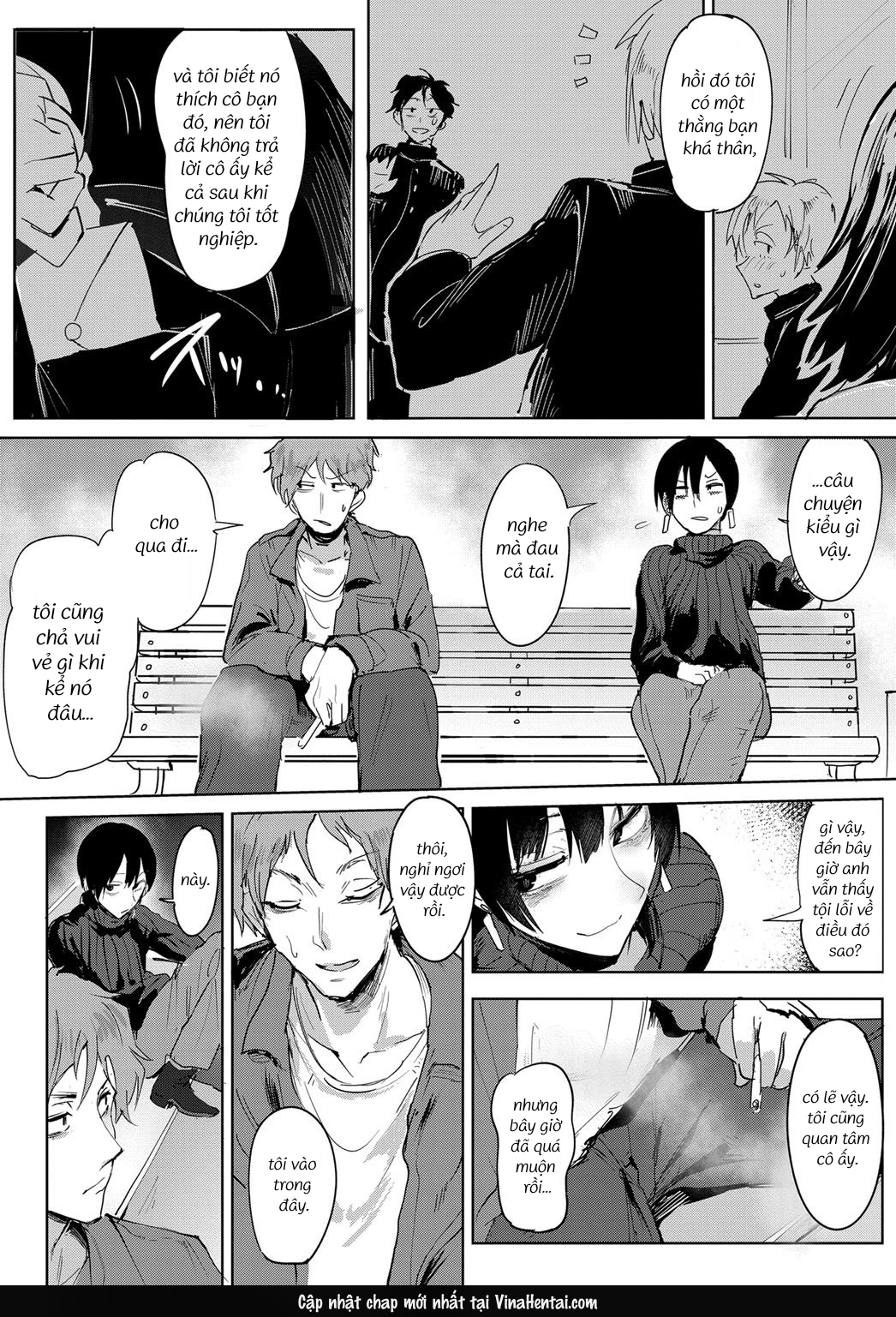 HentaiVN.net - Ảnh 4 - Làn khói tình cờ (điếu thuốc ngẫu nhiên) - oneshot