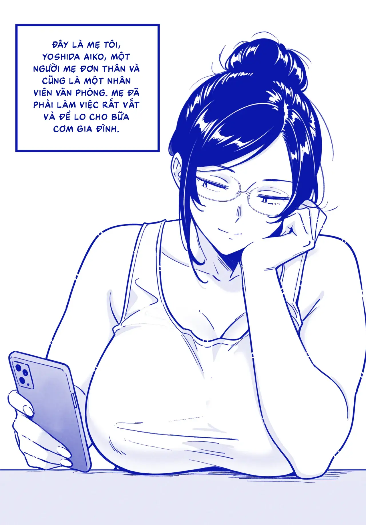 HentaiVN.net - Ảnh 5 - Bạn tình online của tôi là mẹ tôi - Oneshot