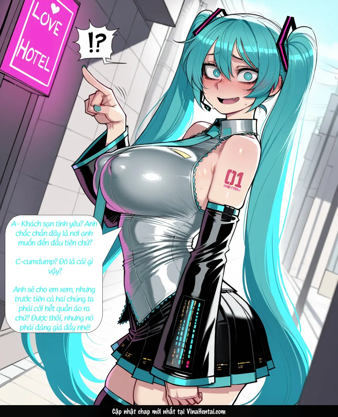 HentaiVN.net - Ảnh 4 - Thức uống ưa thích của Hatsune Miku - One shot