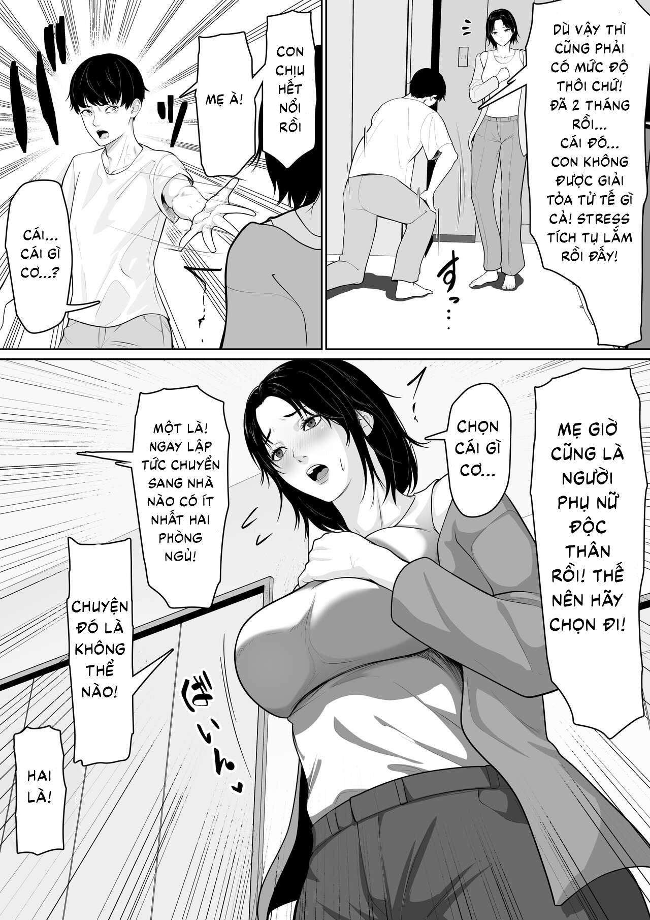 HentaiVN.net - Ảnh 5 - Okaa-san de Sumasushikanakute - Oneshot