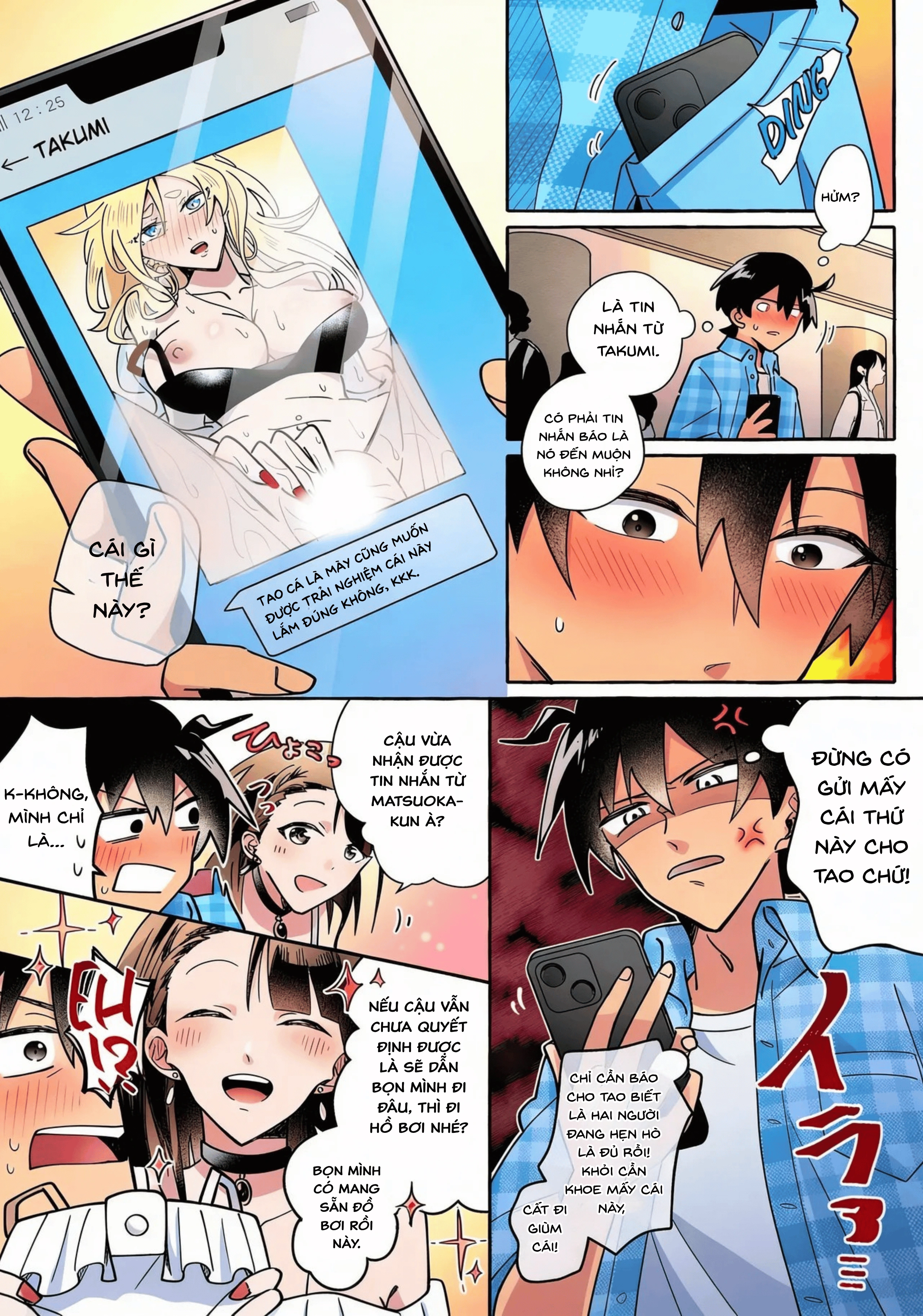 HentaiVN.net - Ảnh 5 - Hãy coi chừng những cô bạn gái dễ thương! - Chương 1(BẢN MÀU)